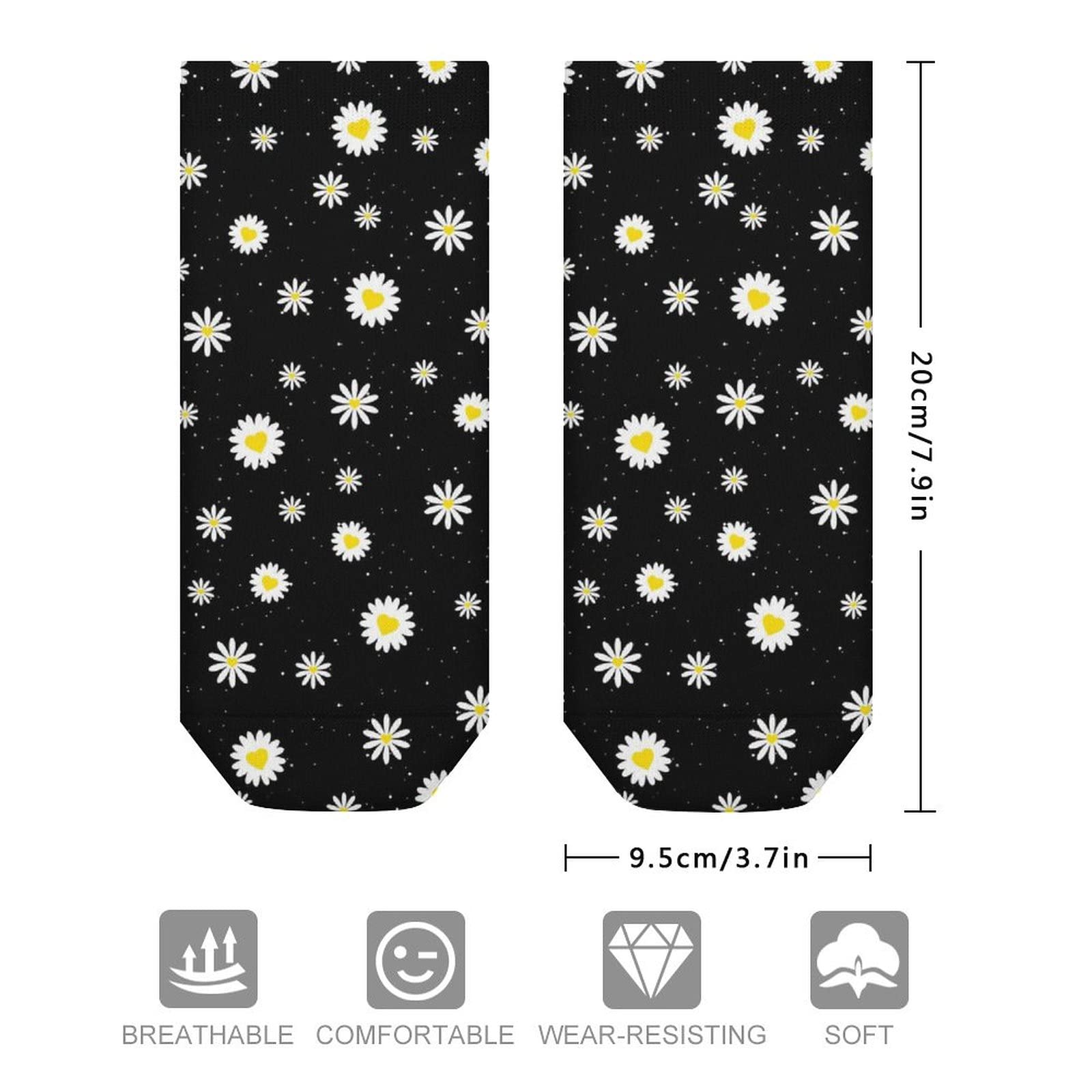 Funny Low Cut Ankle Socks for Women - Crazy Lady Boat Socks - Perfect for Casual Wear, Gifts & Everyday Fashion