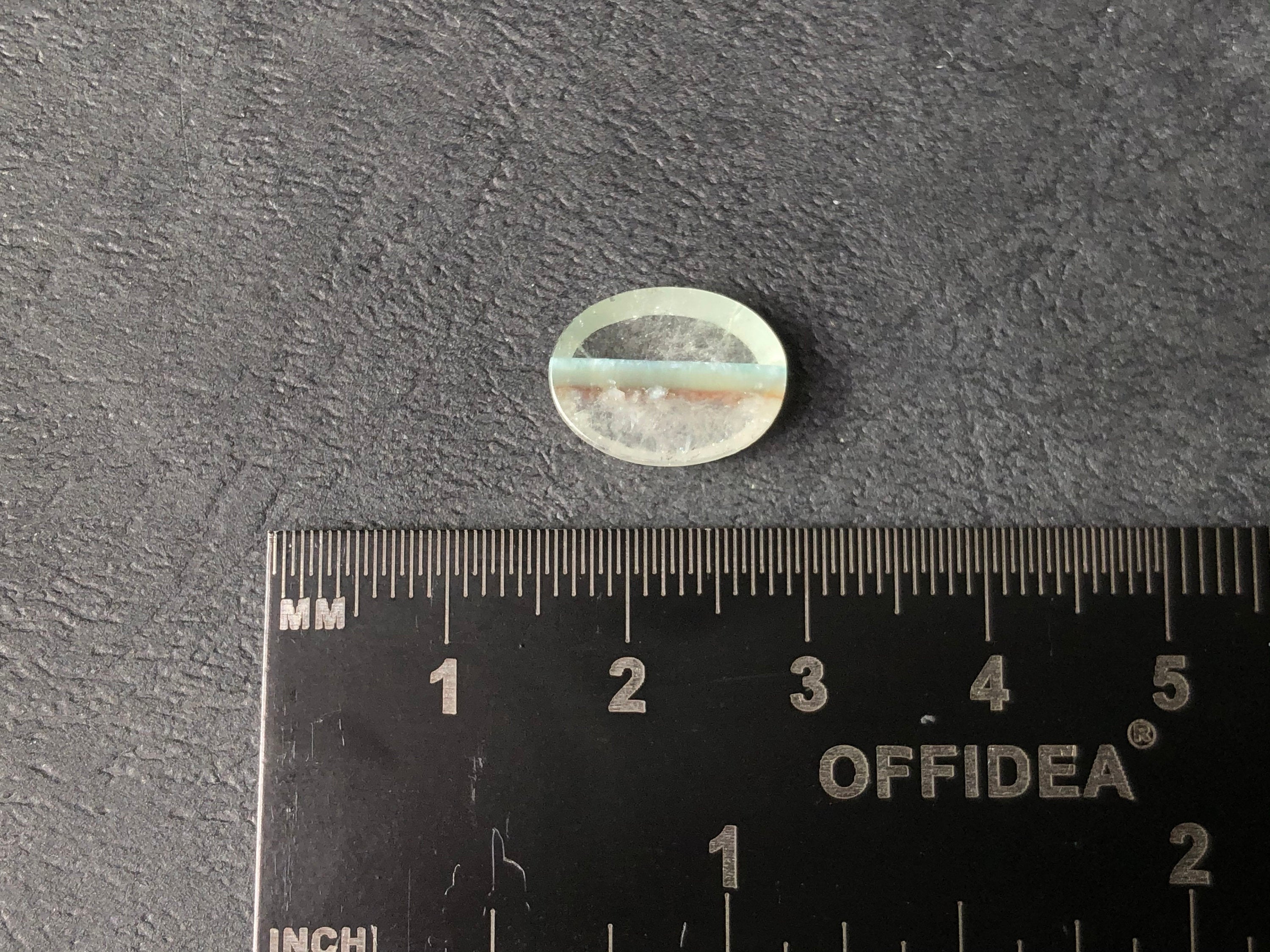GILALITE Cabochon | Medusa Paraiba Quartz Striped Oval Gemstone for Jewelry Making (43877) - Perfect for Pendants, Rings & DIY Craft Projects