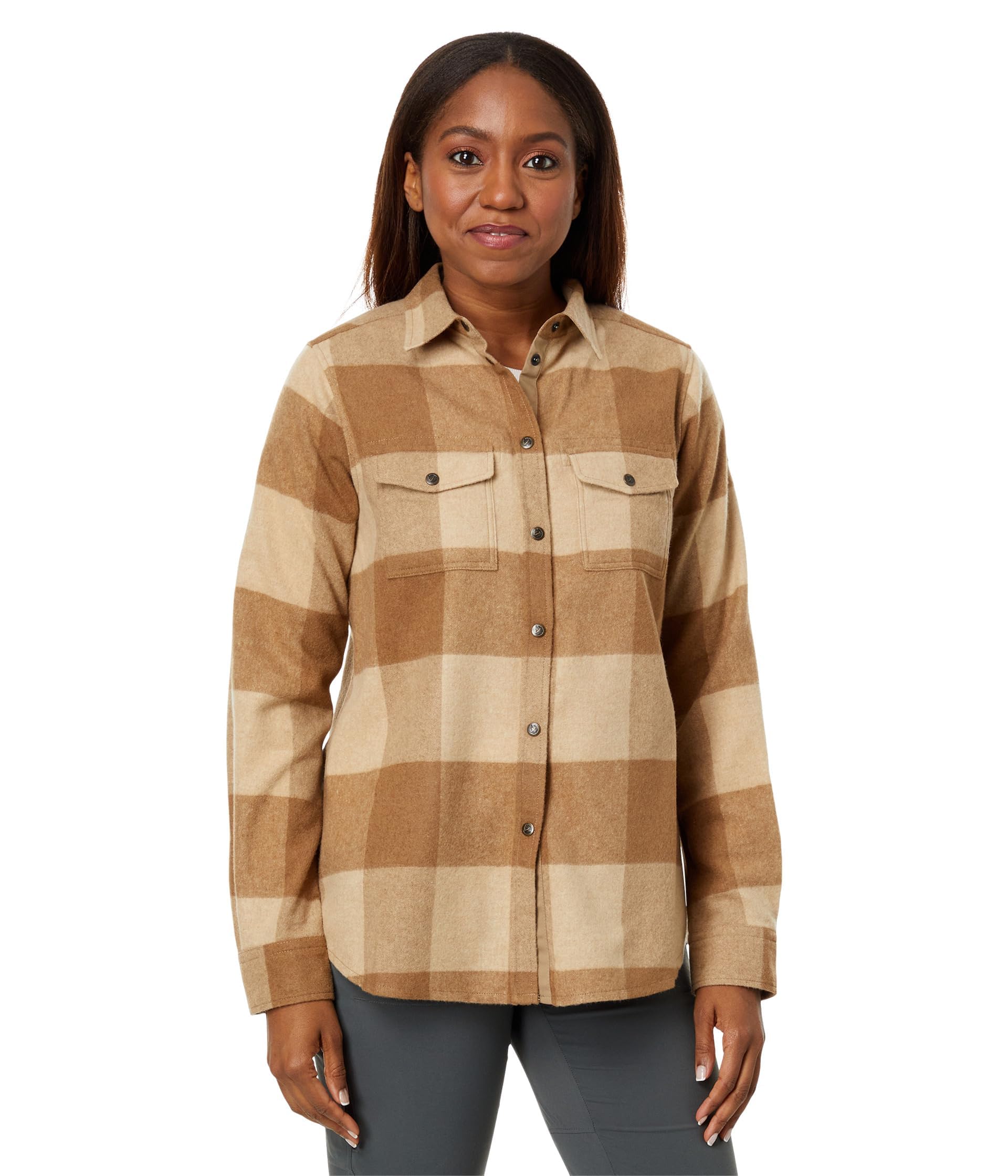 Fjallraven Canada Shirt for Men - Lightweight Outdoor Button-Up Shirt for Hiking, Camping & Casual Wear