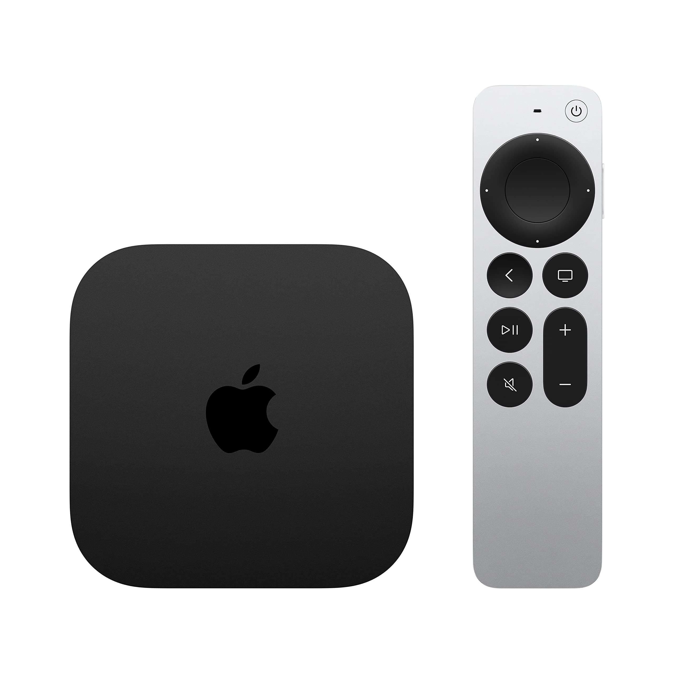 2022 Apple TV 4K 128GB - Black (3rd Generation) Wi-Fi + Ethernet Streaming Media Player (Renewed) - 4K HDR Home Theater Entertainment for Movies, Gaming & Smart TV Apps