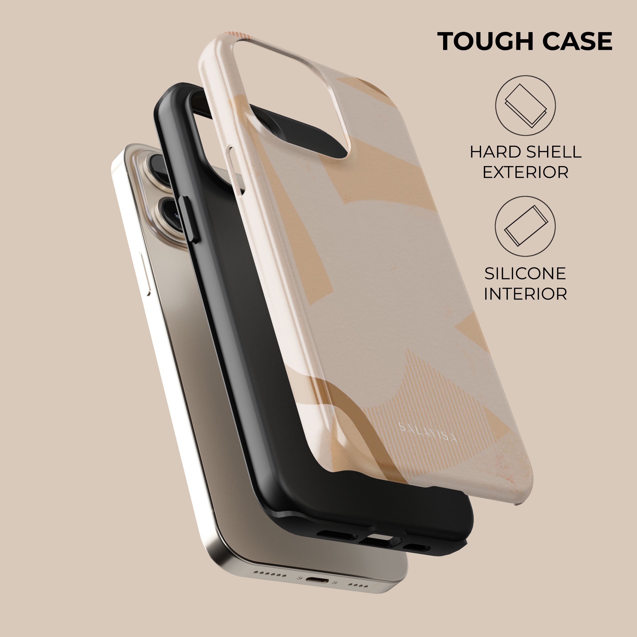 Eco-Friendly Organic Phone Case - Biodegradable & Sustainable Cover for iPhone & Samsung - Perfect for Daily Use, Travel & Outdoor Activities