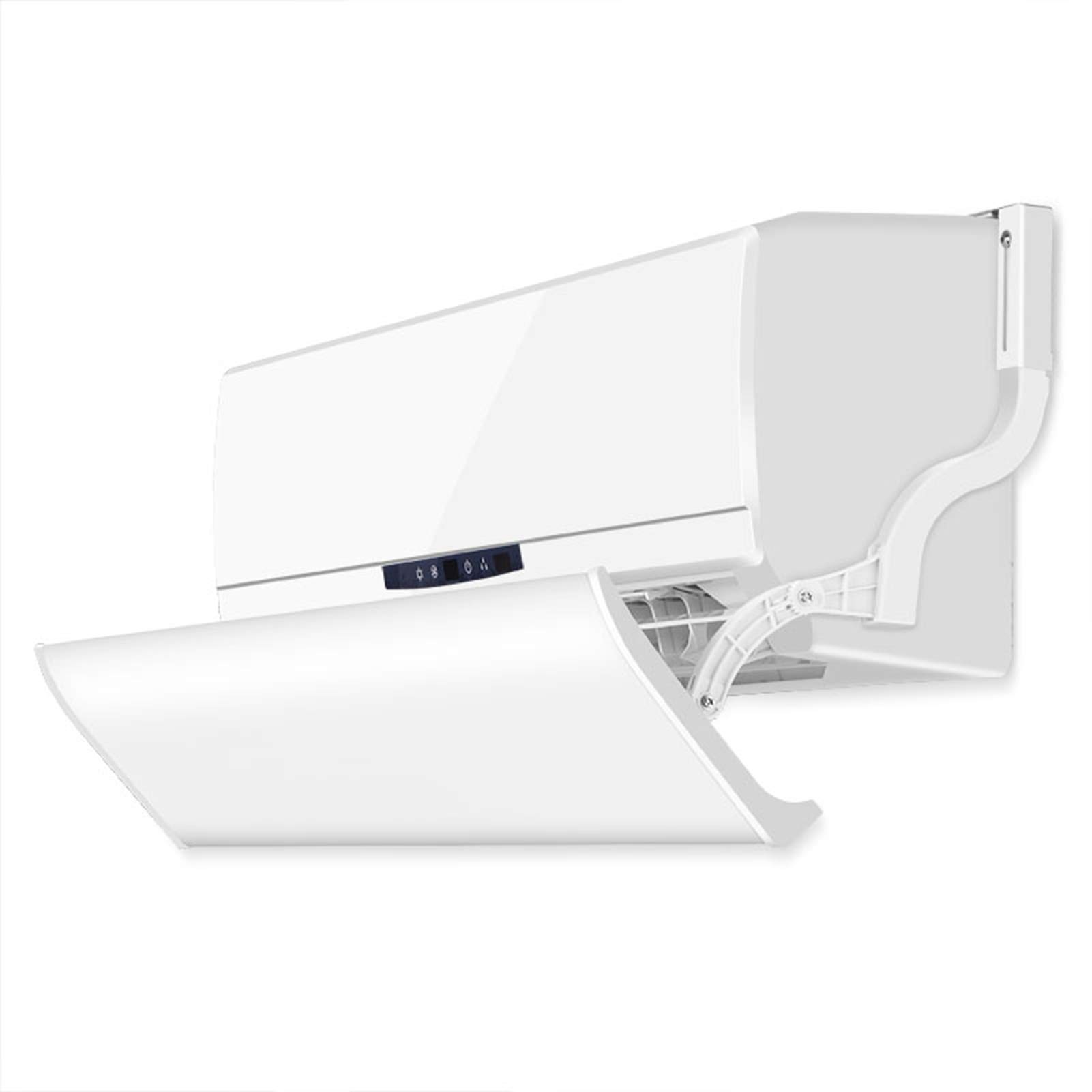 Adjustable Wall Air Conditioner Deflector for Indoor Units - 38.2 Inch Cold Air Outlet Wind Baffle for Pregnant Women, Babies & Elderly - Summer & Winter Use - Perfect for Bedrooms, Living Rooms & Offices