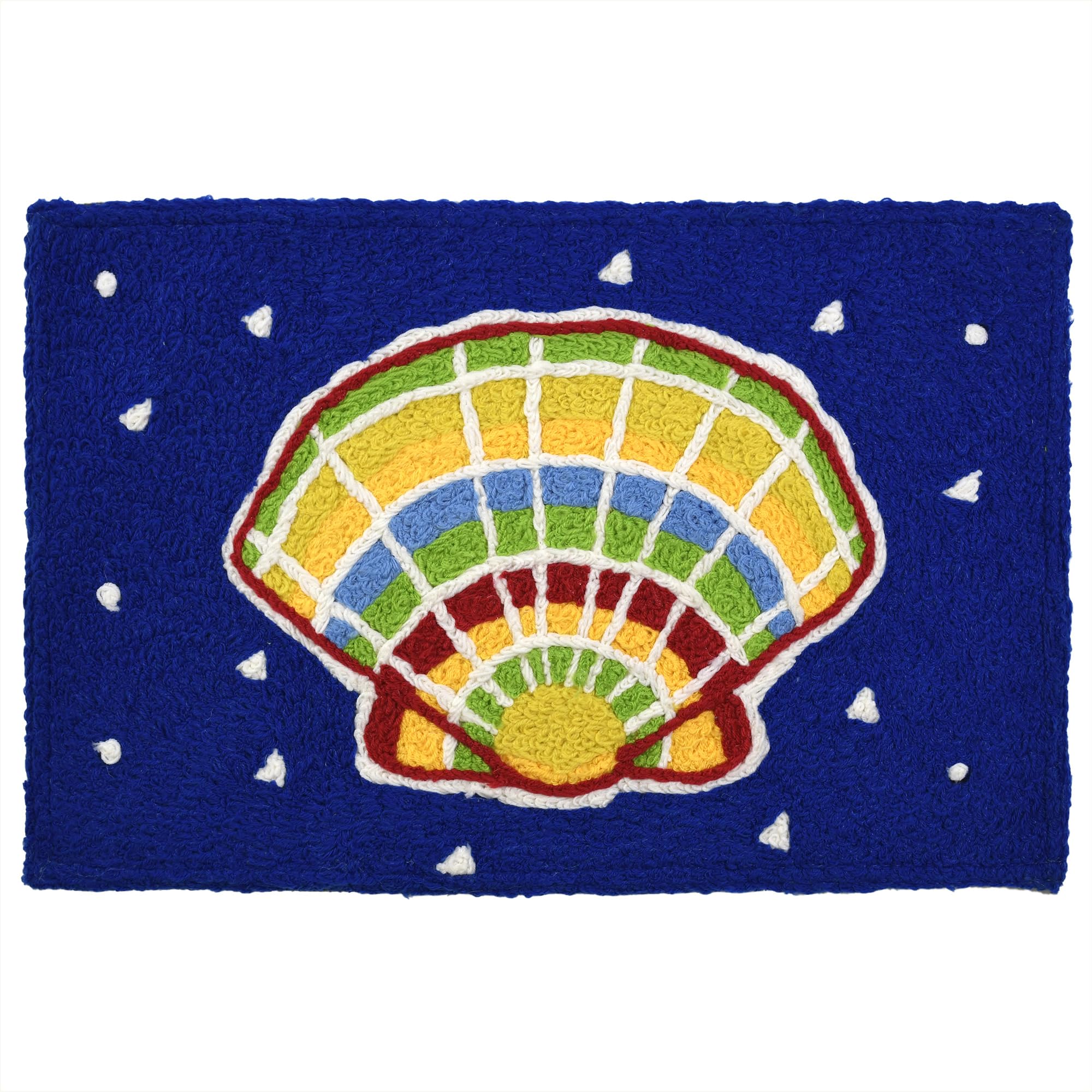 Modern Indoor/Outdoor Jellybean Area Rug 20