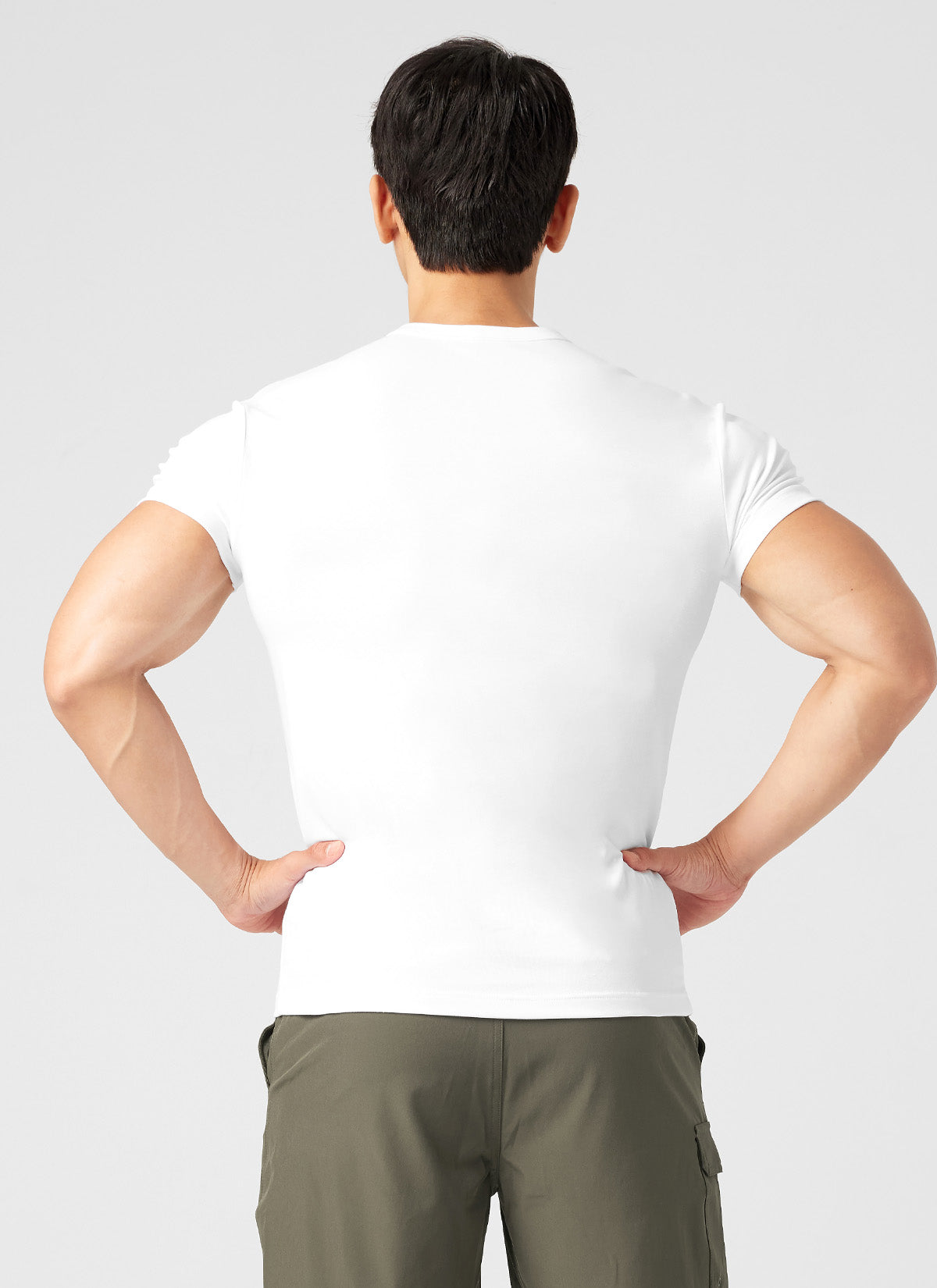 Musclefit Dual Light Short Sleeve Workout Shirt for Men - Gym, Running & Training Activewear