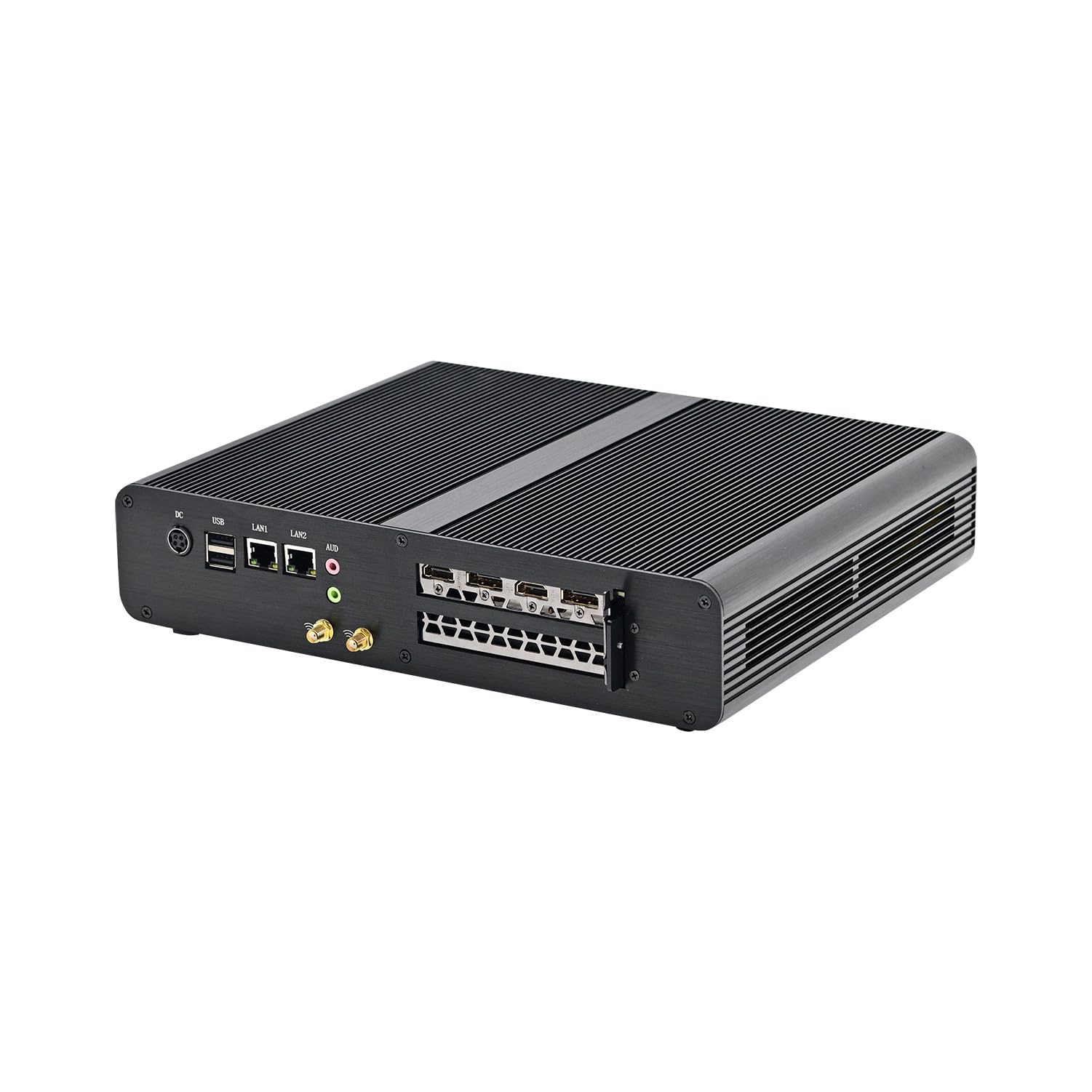 HUNSN 8K Mini PC - Intel Core i7 13620H Gaming Computer with RTX3060 12GB Graphics, 16GB RAM, 256GB M.2 SSD, Wi-Fi 6, Windows 11/Linux - Ideal for 4K/8K Gaming, Home Theater (HTPC), Kodi Streaming & Office Work