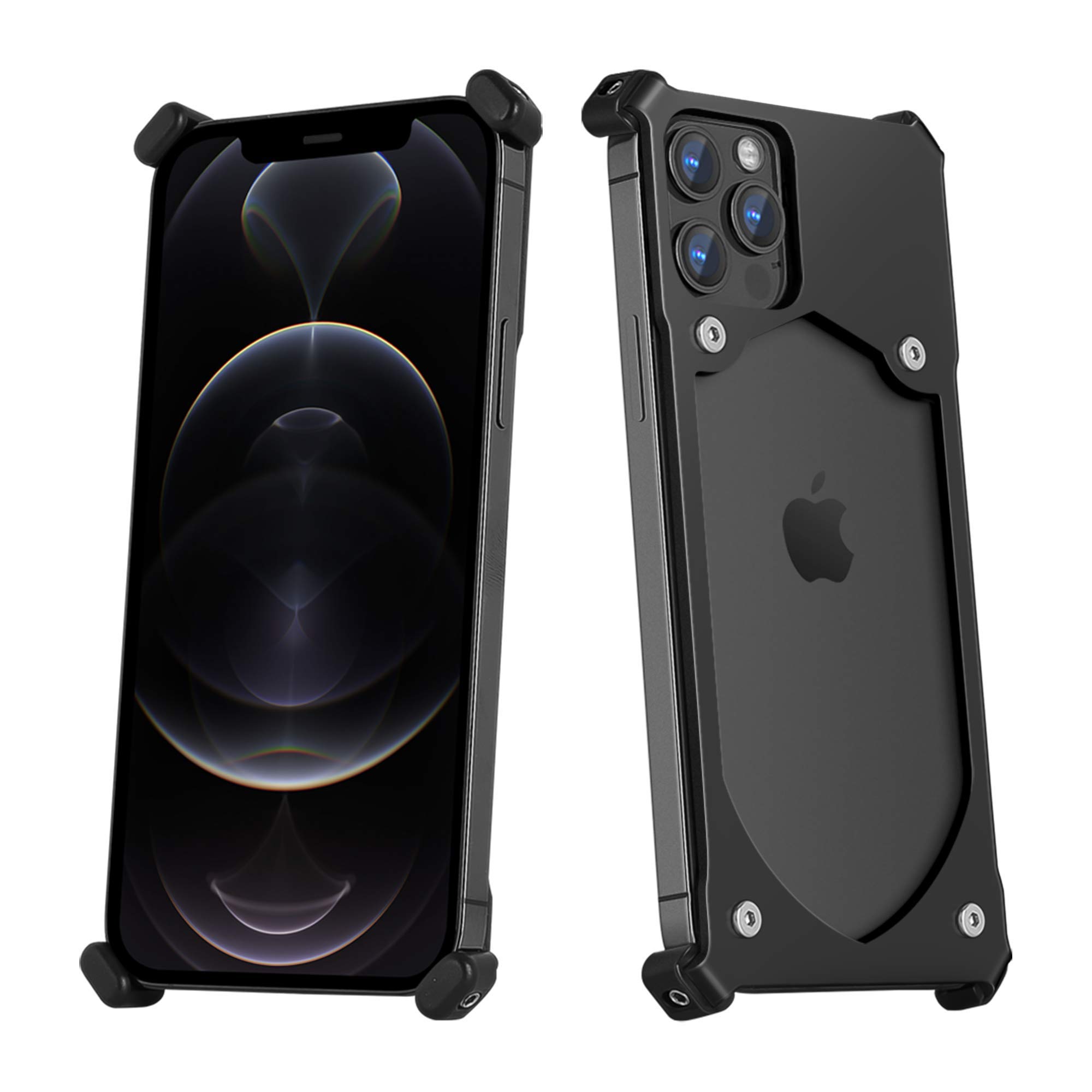 BeraShield iPhone 11 Pro Max Titanium Metal Slim Battery Case - Military Drop Tested, Lightweight & Durable Protective Cover with Naked Feel (Black) | Perfect for Outdoor Adventures, Travel & Everyday Protection