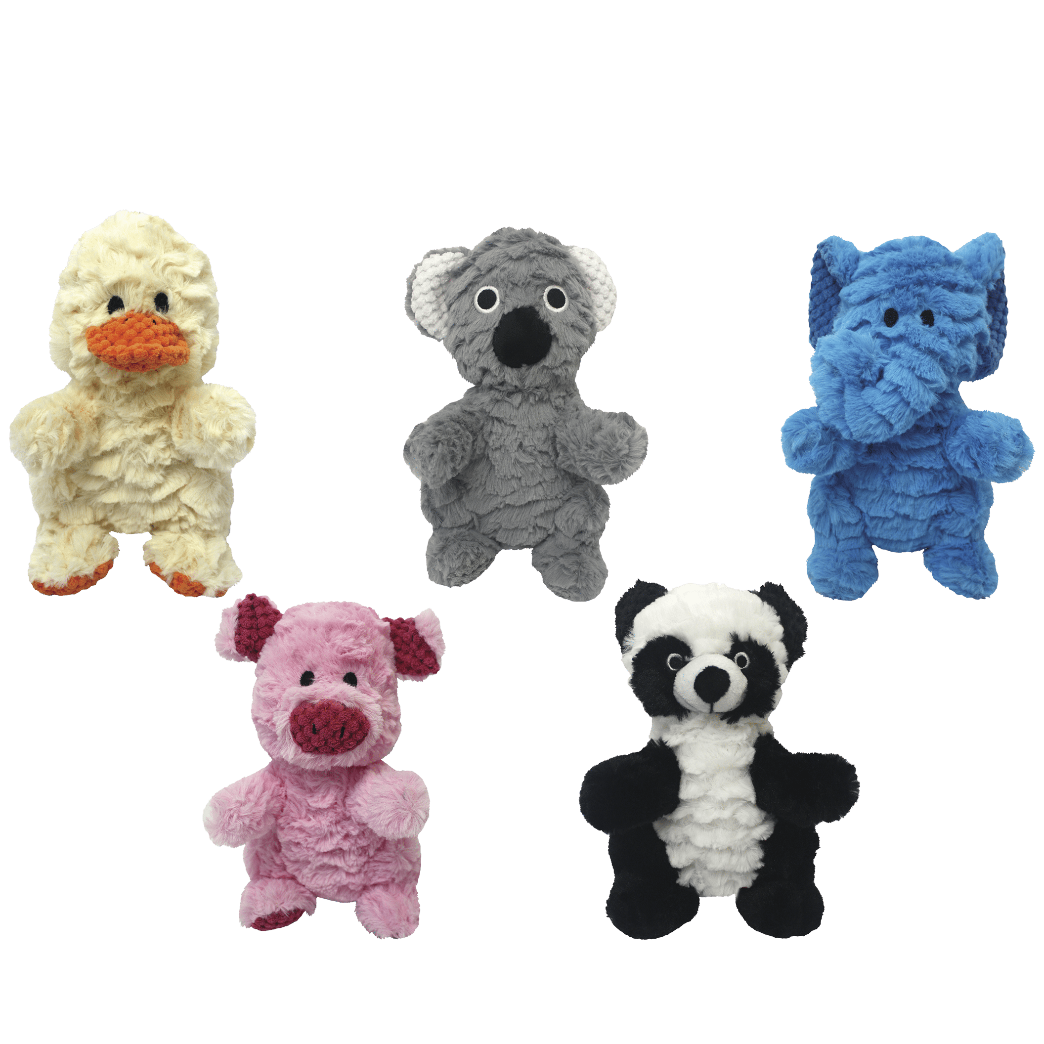 Multipet Wrinkleez Assorted Dog Toys - Fun Interactive Plush Toys for Small & Medium Dogs - Perfect for Playtime, Training & Cuddling
