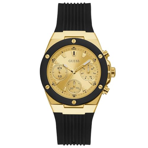 Black/Gold Tone/Champagne