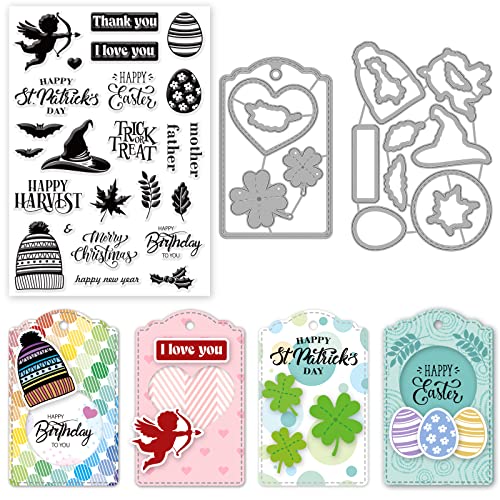 Tag Clear Stamps and Dies