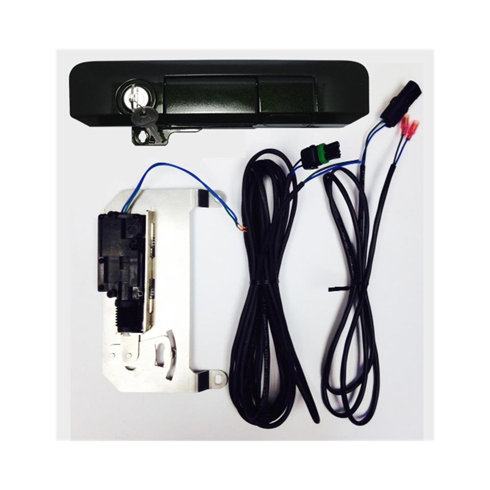 Pop & Lock PL85511 Spruce Mica Power Tailgate Lock for Toyota Tacoma (2016-2023) - Smart Keyless Entry & Remote Control | Secure Your Truck Bed for Camping, Work & Off-Road Adventures