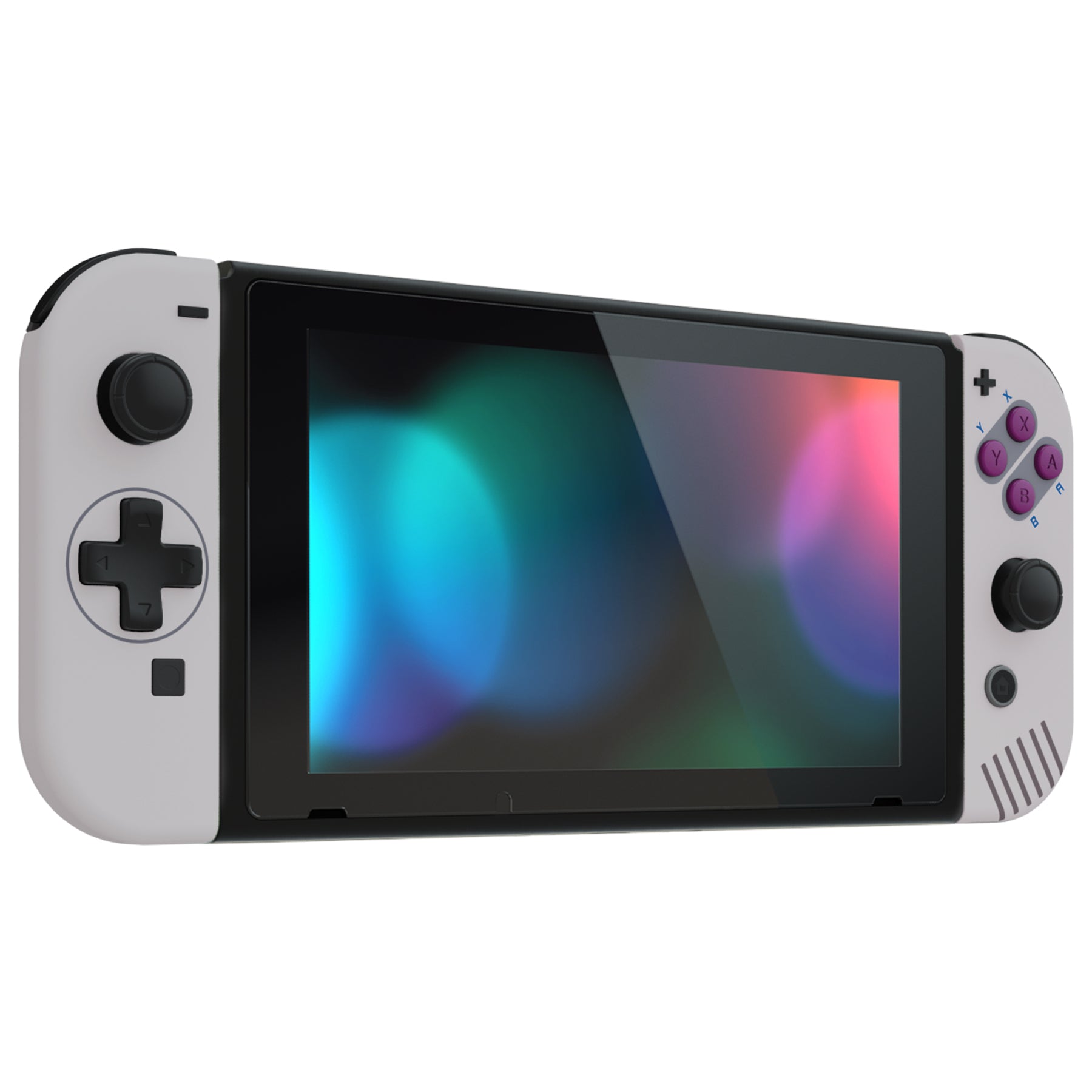 eXtremeRate D-Pad Replacement Shell Kit with Buttons for Nintendo Switch - Classic 1989 Game Boy DMG-01 Style | Retro Gaming Accessories for Switch Console Customization
