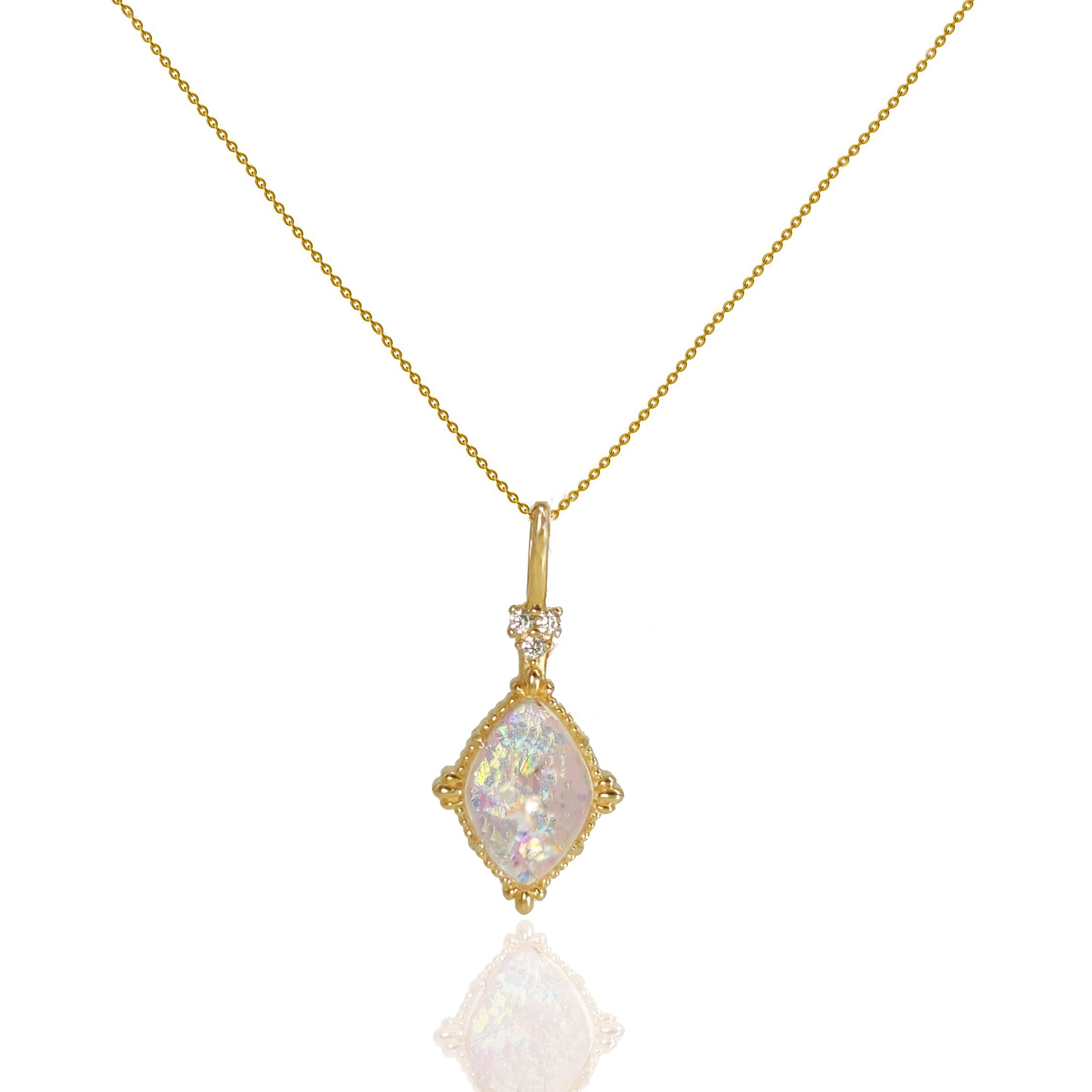 Serenity Tribute Memorial Ashes Necklace - Elegant Cremation Jewelry for Loved Ones | Perfect for Keeping Memories Close to Your Heart