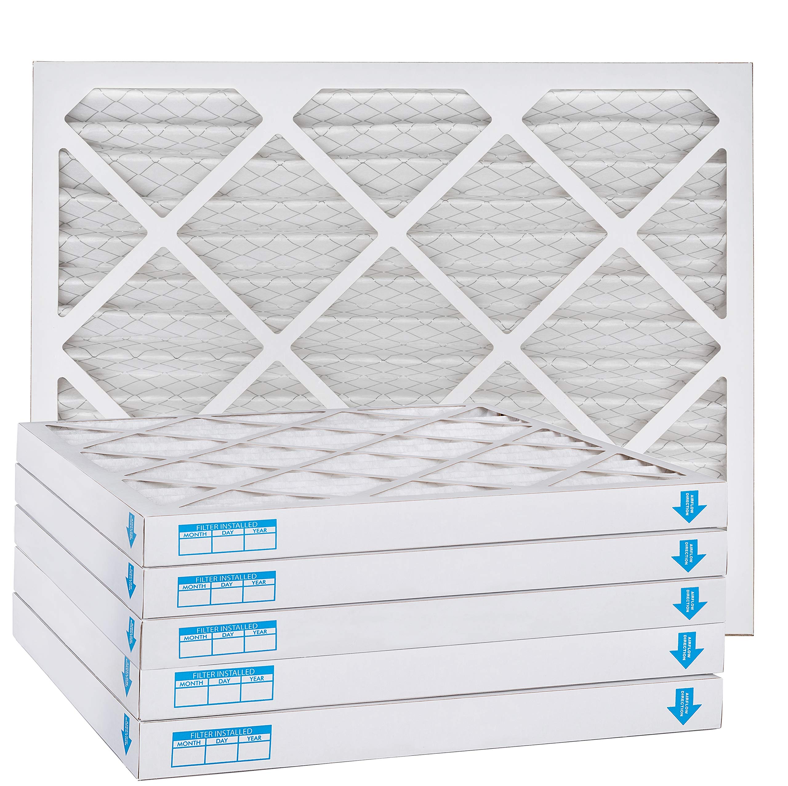 Aerostar 14x24x2 MERV 11 Air Filter - 12 Pack for AC, Furnace & HVAC Systems - Perfect for Home, Office & Commercial Use