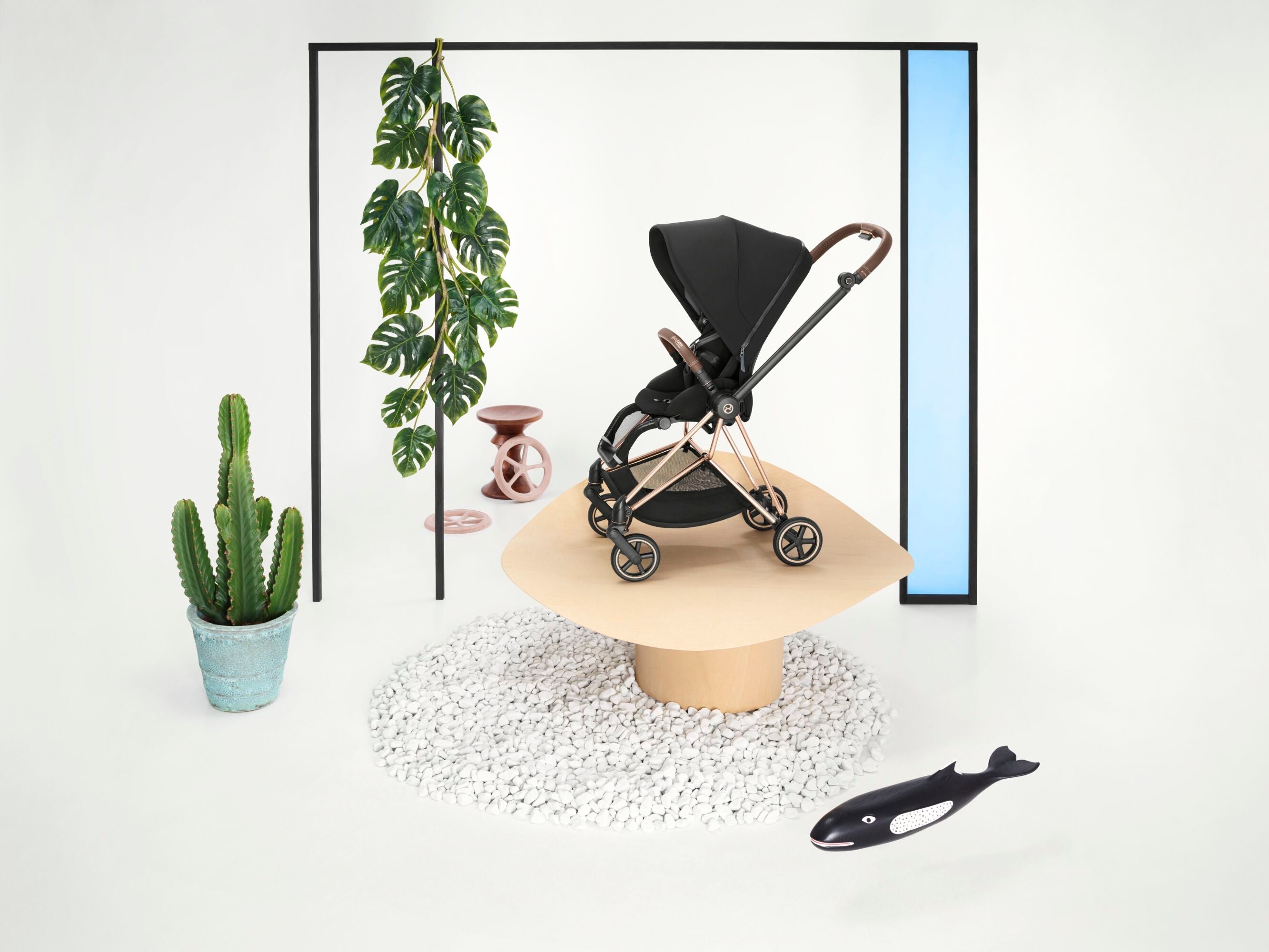 Cybex Platinum Mios 3 Stroller - Customizable Luxury Baby Stroller with Adjustable Seat & Sun Canopy | Perfect for Urban Travel, Shopping & Outdoor Adventures