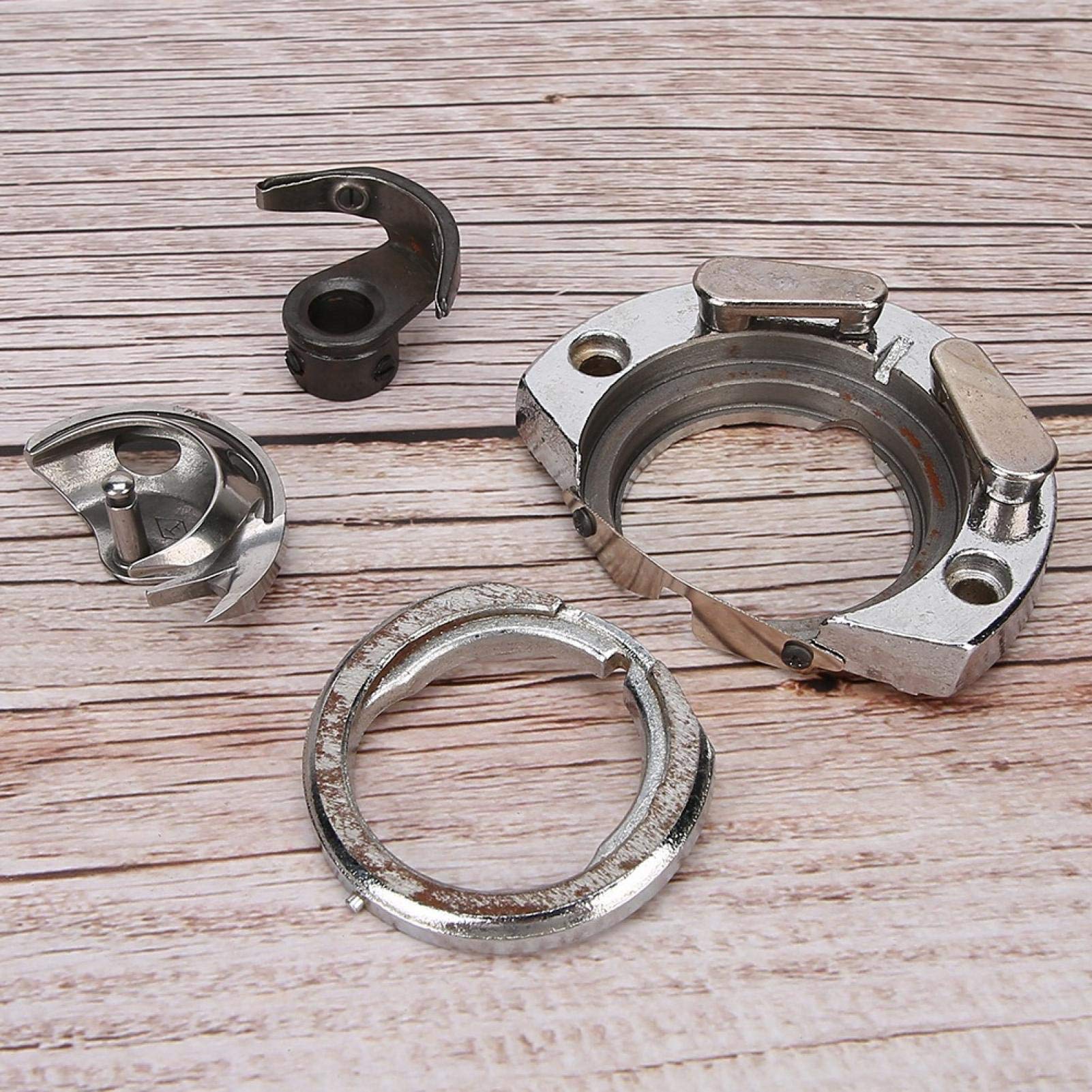 Rotary Hook Bobbin Case Shuttle Hook - Sewing Machine Repair Parts & Eyebrow Shuttle Hook Race Assembly for Home & Industrial Sewing Machines | DIY Sewing Projects & Machine Maintenance
