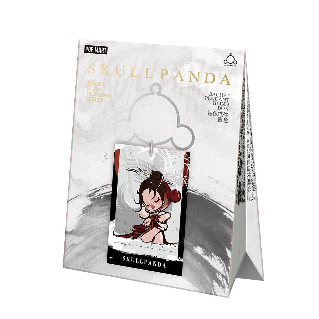 POP MART SKULLPANDA The Ink Plum Blossom Series Scented Sachet Bag Blind Box Collectible - Perfect for Home Decor, Office Display & Gift Giving
