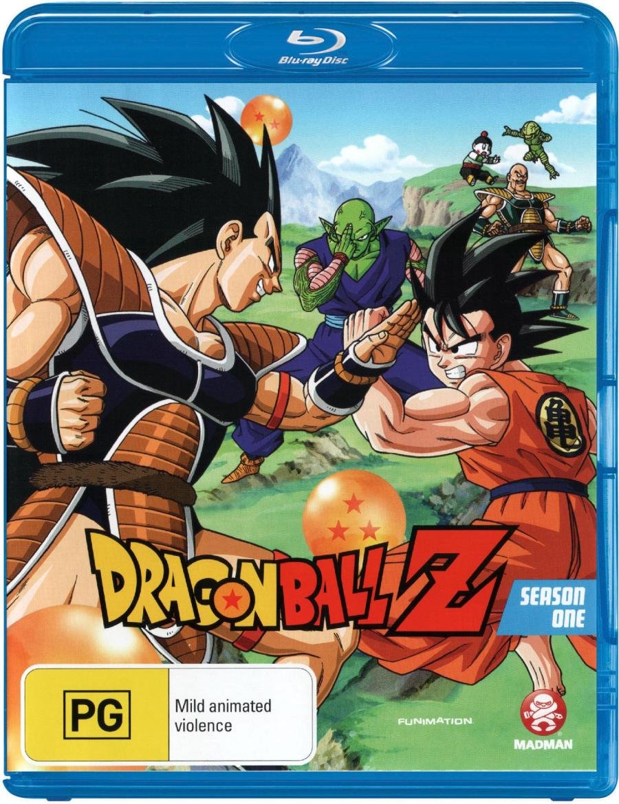 Dragon Ball Z Season 1 Blu-ray Complete Set | English Dubbed & Subtitled | Anime Action Series for Collectors & Fans | Perfect for Binge-Watching & Home Entertainment