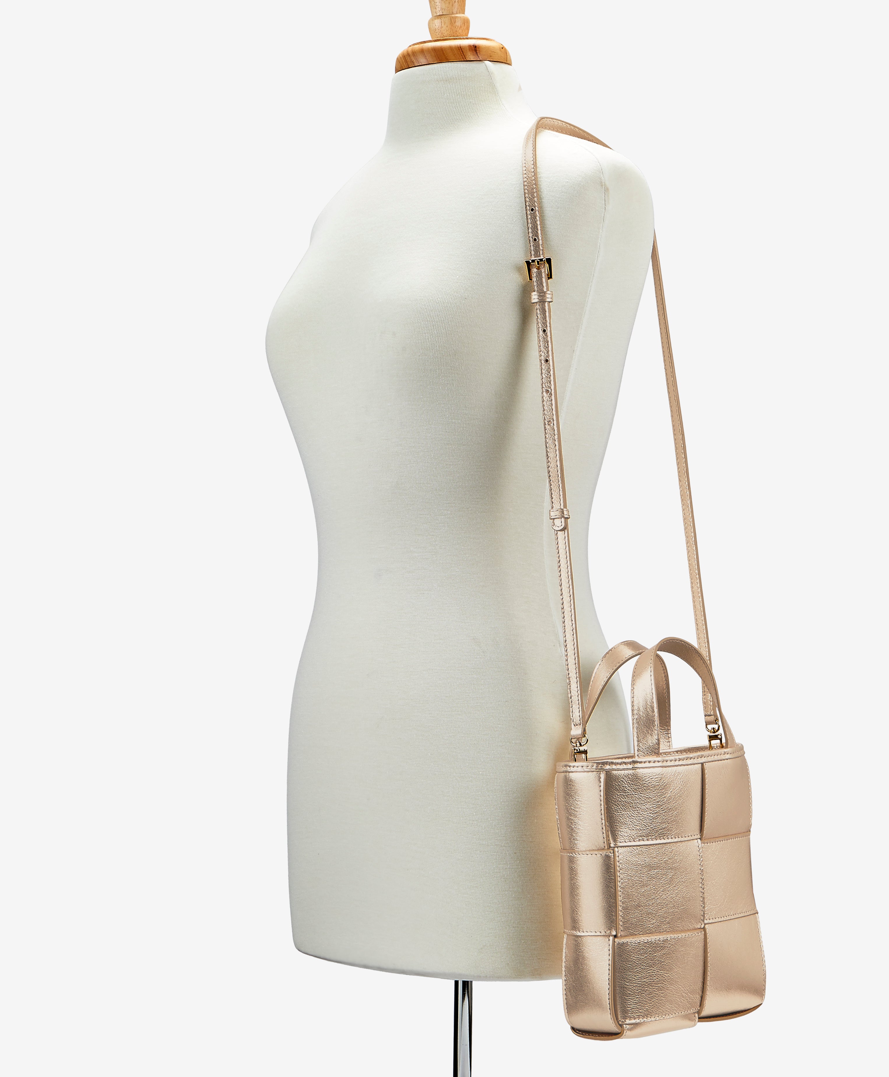 Chloe Mini Shopper Crossbody Bag - Genuine Leather Small Handbag for Women | Perfect for Everyday Use, Travel & Date Night