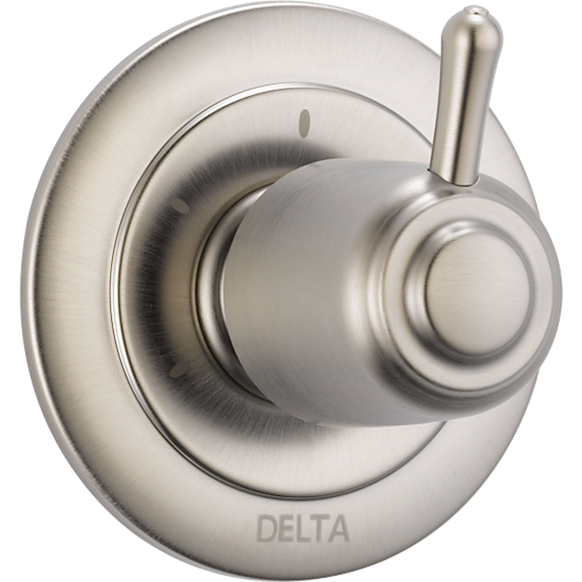 Delta 581676 3-Setting Stainless Steel Shower Diverter Trim Kit - Single Handle Bathroom Faucet for Tub/Shower Combo, Perfect for Modern Home Renovation