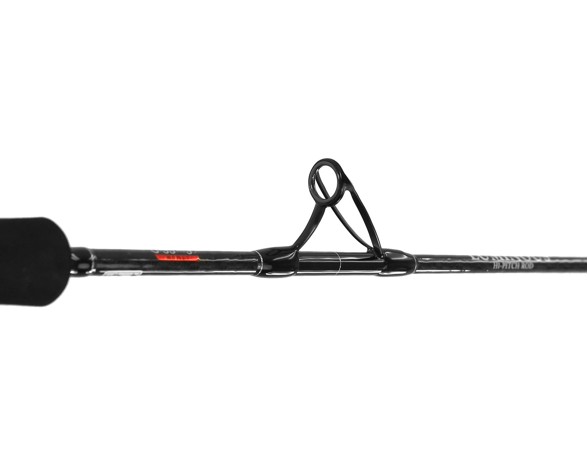 Jigging World Luminous Hi Pitch Casting Rods - High Performance Fishing Rod for Night Fishing, Saltwater & Freshwater Angling - Perfect for Offshore, Pier and Kayak Fishing Adventures