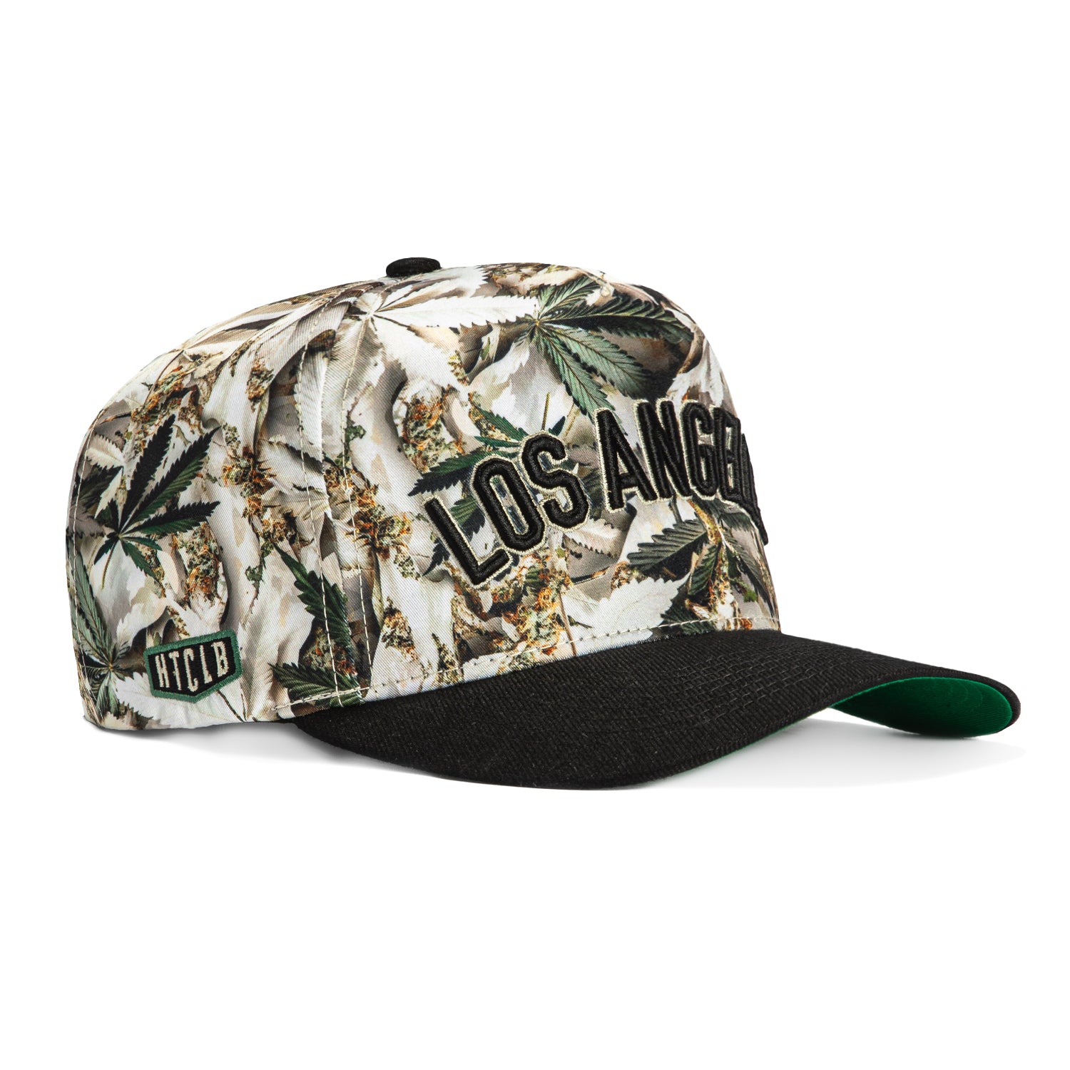 Field Grade Los Angeles Hat Club Logo Patch Snapback Hat - Realtree Camo & Black - Perfect for Outdoor Adventures, Hunting & Casual Streetwear