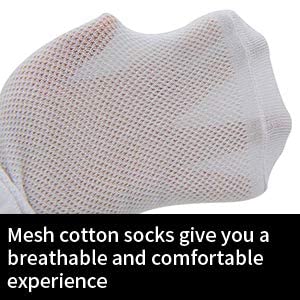 October Elf Men's Crew Ankle Thin Cotton Dress Socks - Breathable Short Athletic Socks for Work, Casual & Sports - Comfortable Everyday Socks for Business, Office & Gym