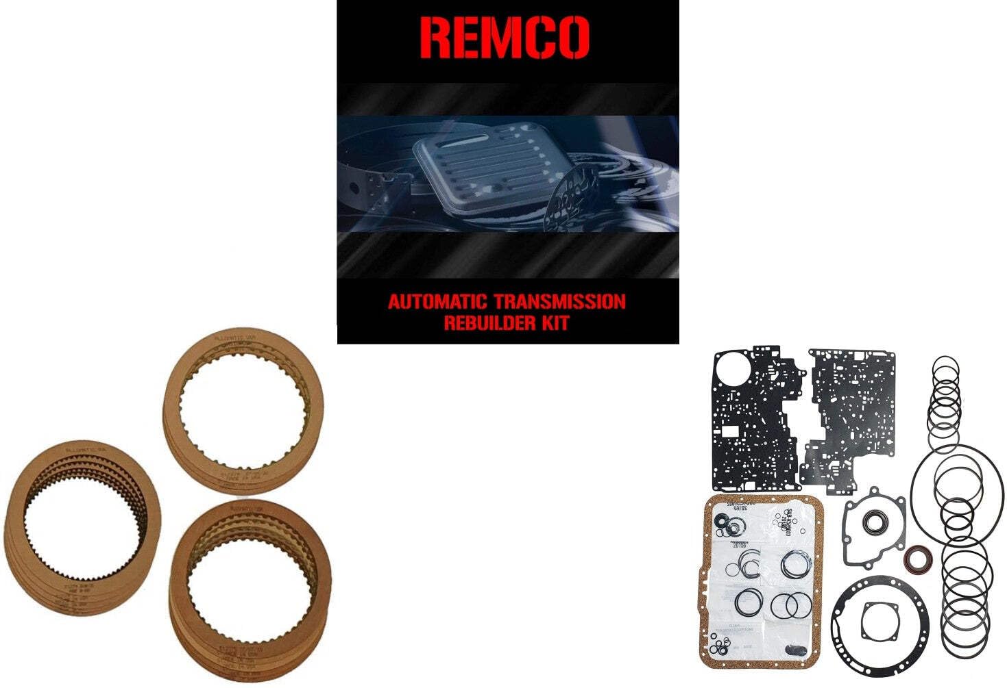 A4LD (1985-1994) Transmission Rebuild Kit - Complete Overhaul Kit with Clutches for Ford Automatic Transmissions | Perfect for DIY Repairs & Transmission Restoration Projects