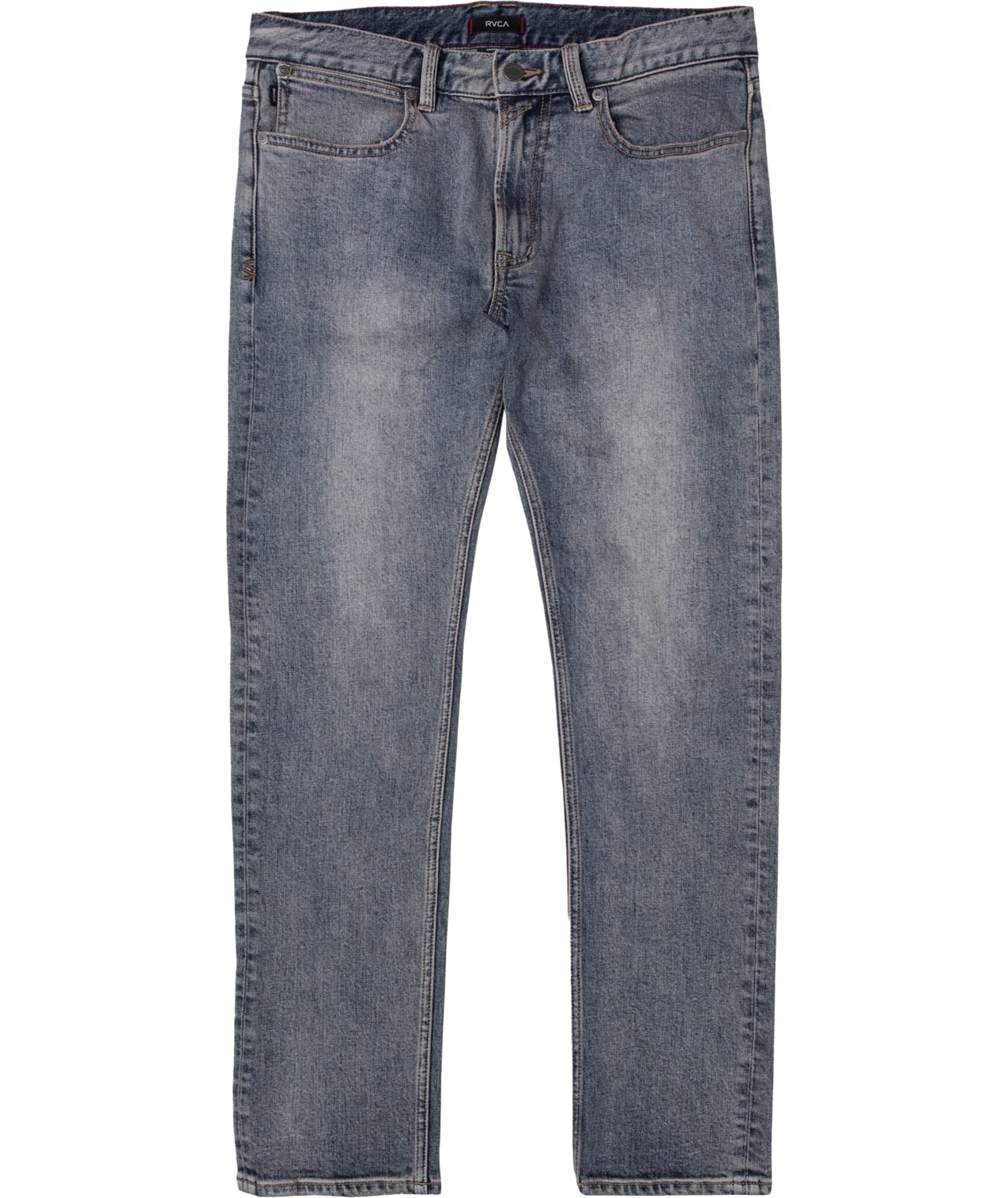 RVCA Men's Slim Fit Denim Jeans - Comfortable Stretch Denim Pants for Casual Wear & Outdoor Activities