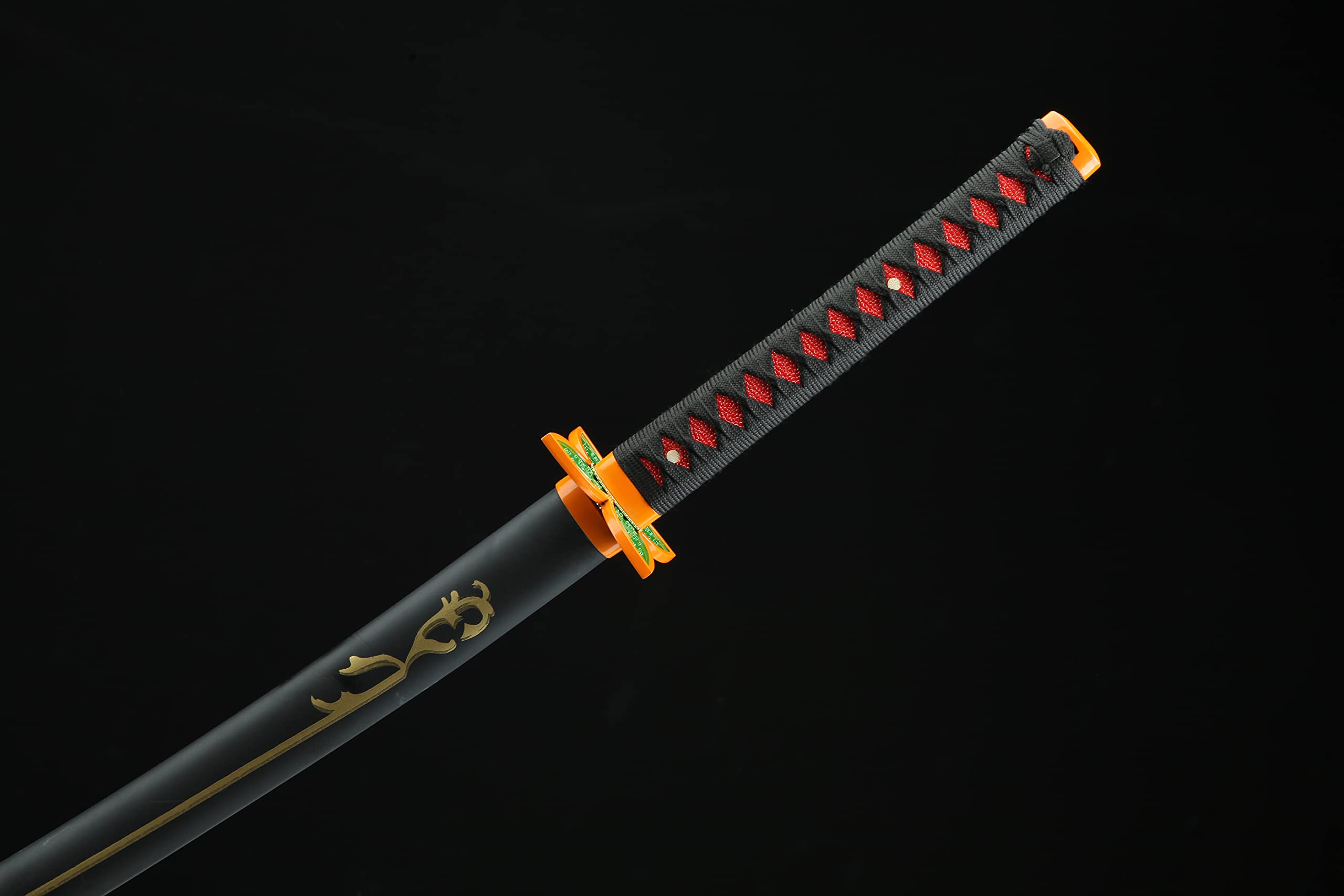 Demon Slayer Sword - Kimetsu no Yaiba Japanese Anime Cosplay Replica (Kamado Tanjirou/Kochou Shinobu) - High Carbon Steel Blade for Collectors & Cosplay Events | Perfect for Anime Conventions, Halloween Costumes & Display