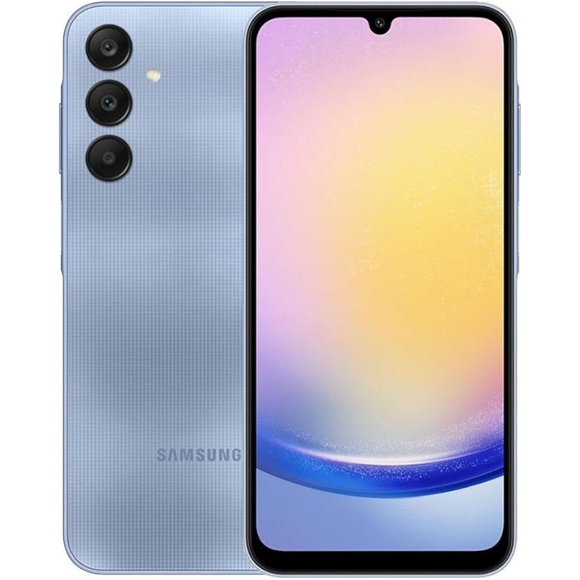 Samsung Galaxy A25 5G Unlocked Smartphone 128GB Dual SIM GSM Android Phone (Latin Variant/US Compatible LTE) - Blue | Fast 5G Connectivity, Long Battery Life for Streaming & Gaming