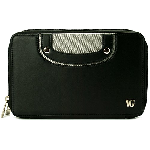 Premium Black Melrose Executive Leather Case for Kindle Fire HD 7