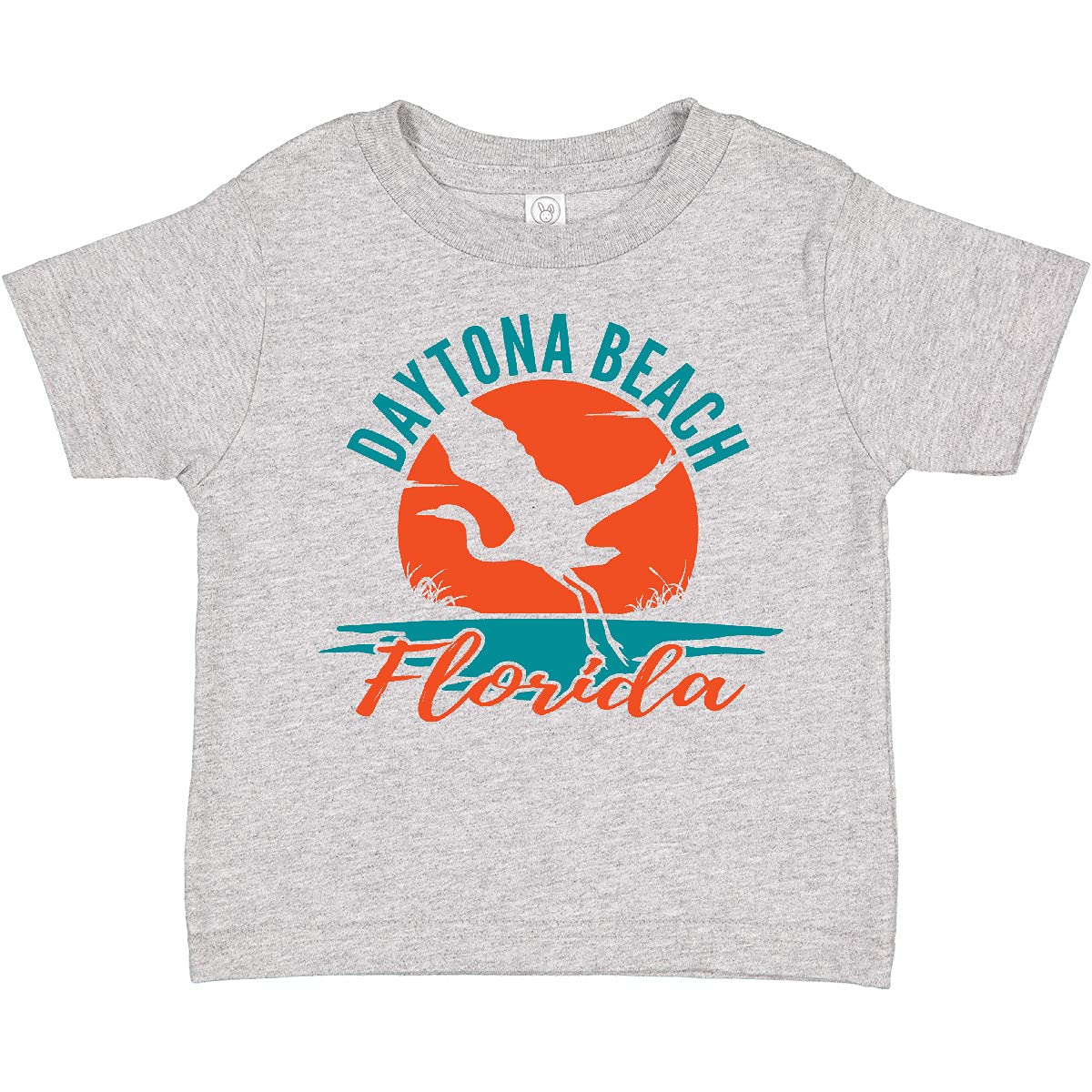Inktastic Daytona Beach Florida Vacation Trip Toddler T-Shirt - Soft Cotton Kids Tee for Beach Holidays & Family Trips