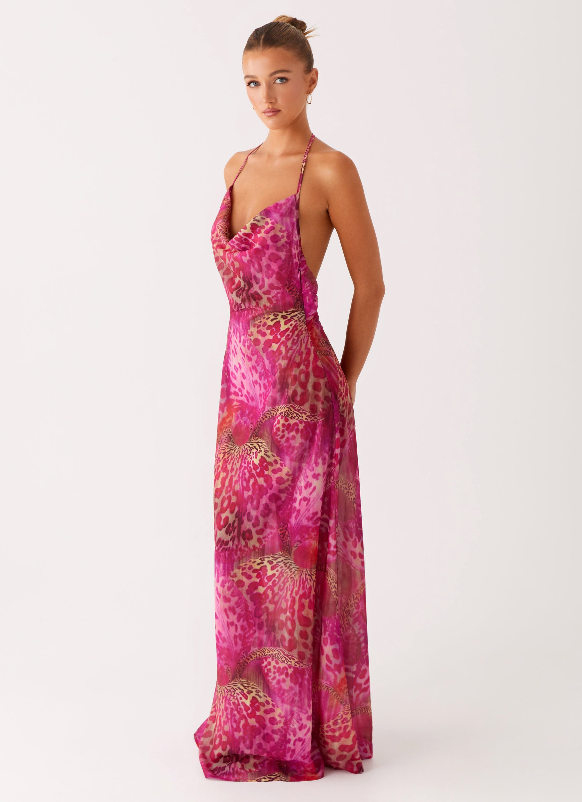 Fantasy Maxi Dress - Lavender Lagoon | Flowy Long Boho Dress for Women | Perfect for Beach, Vacation & Summer Outfits
