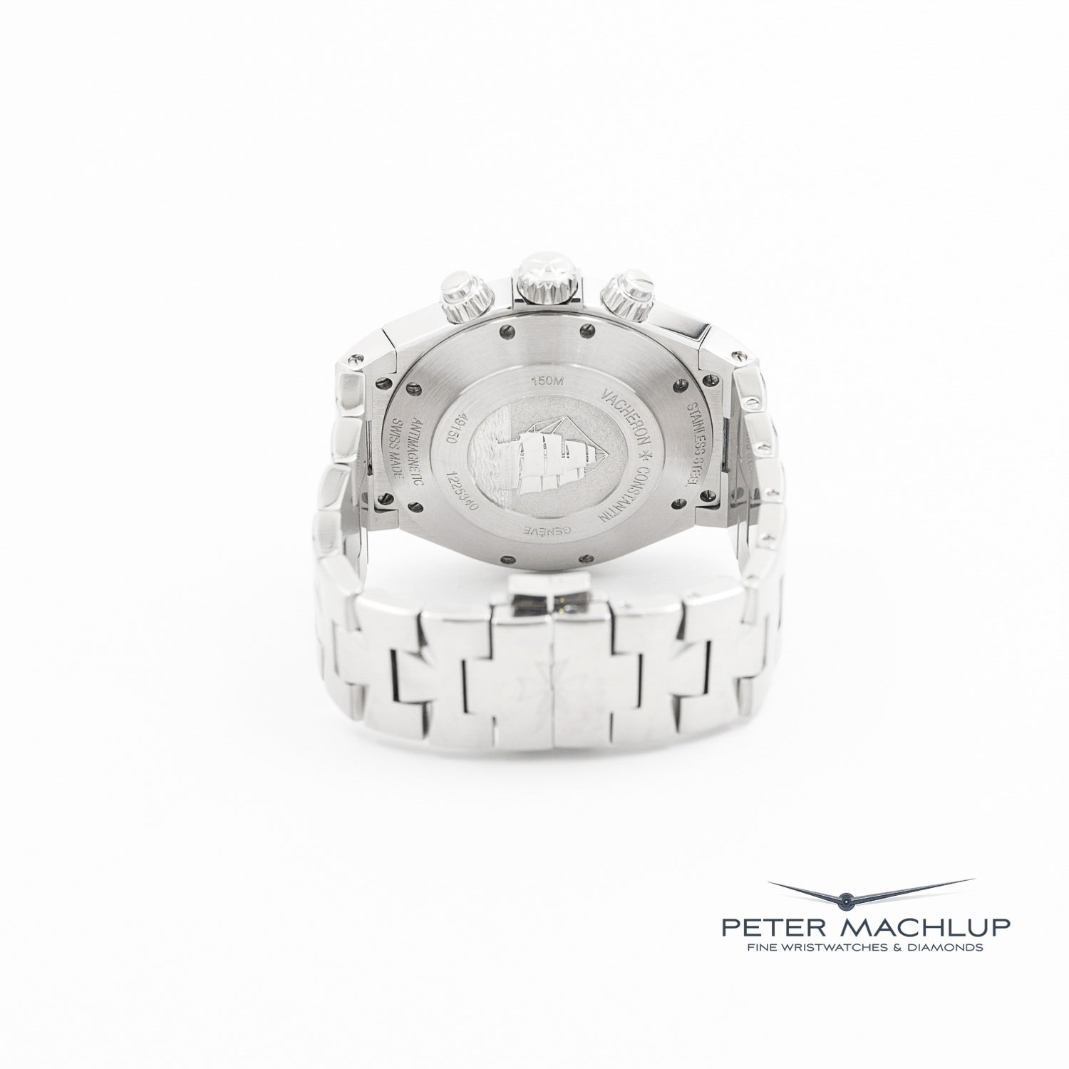 Vacheron Constantin Overseas Chronograph Men's Luxury Watch - Swiss Automatic Movement, Stainless Steel, Waterproof - Perfect for Business, Travel & Special Occasions