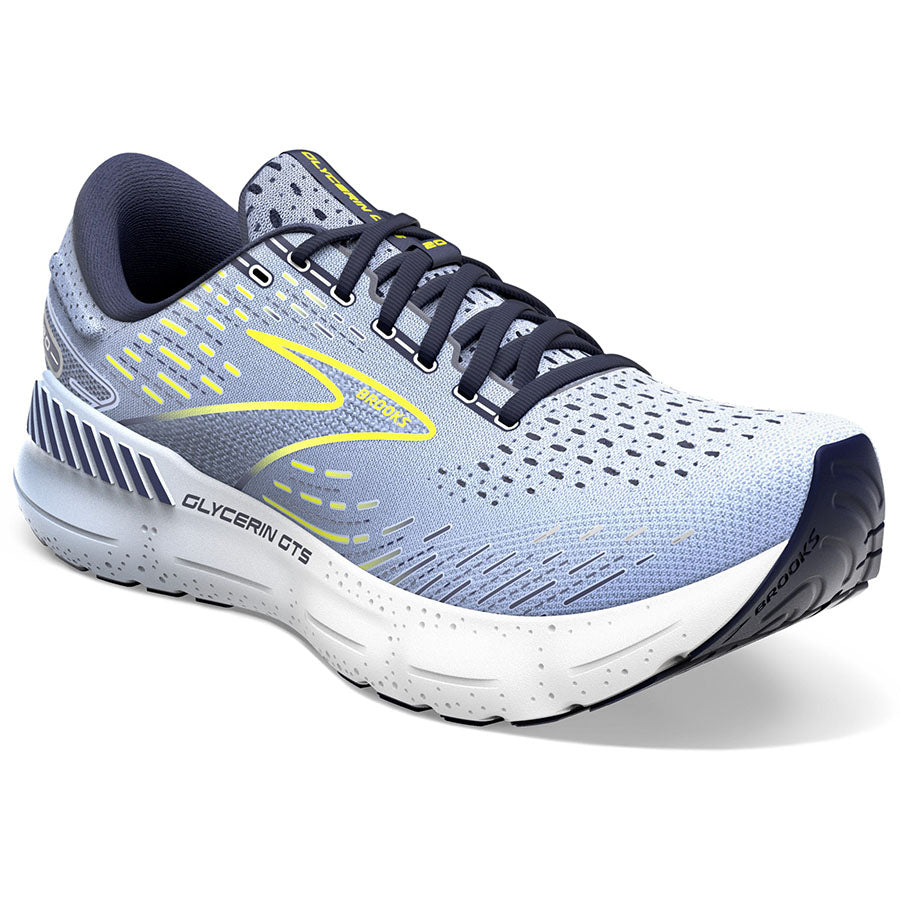 Best Women's Running Shoes - Brooks Glycerin GTS 20 for Maximum Cushion & Support - Perfect for Long Distance Running, Jogging & Gym Workouts