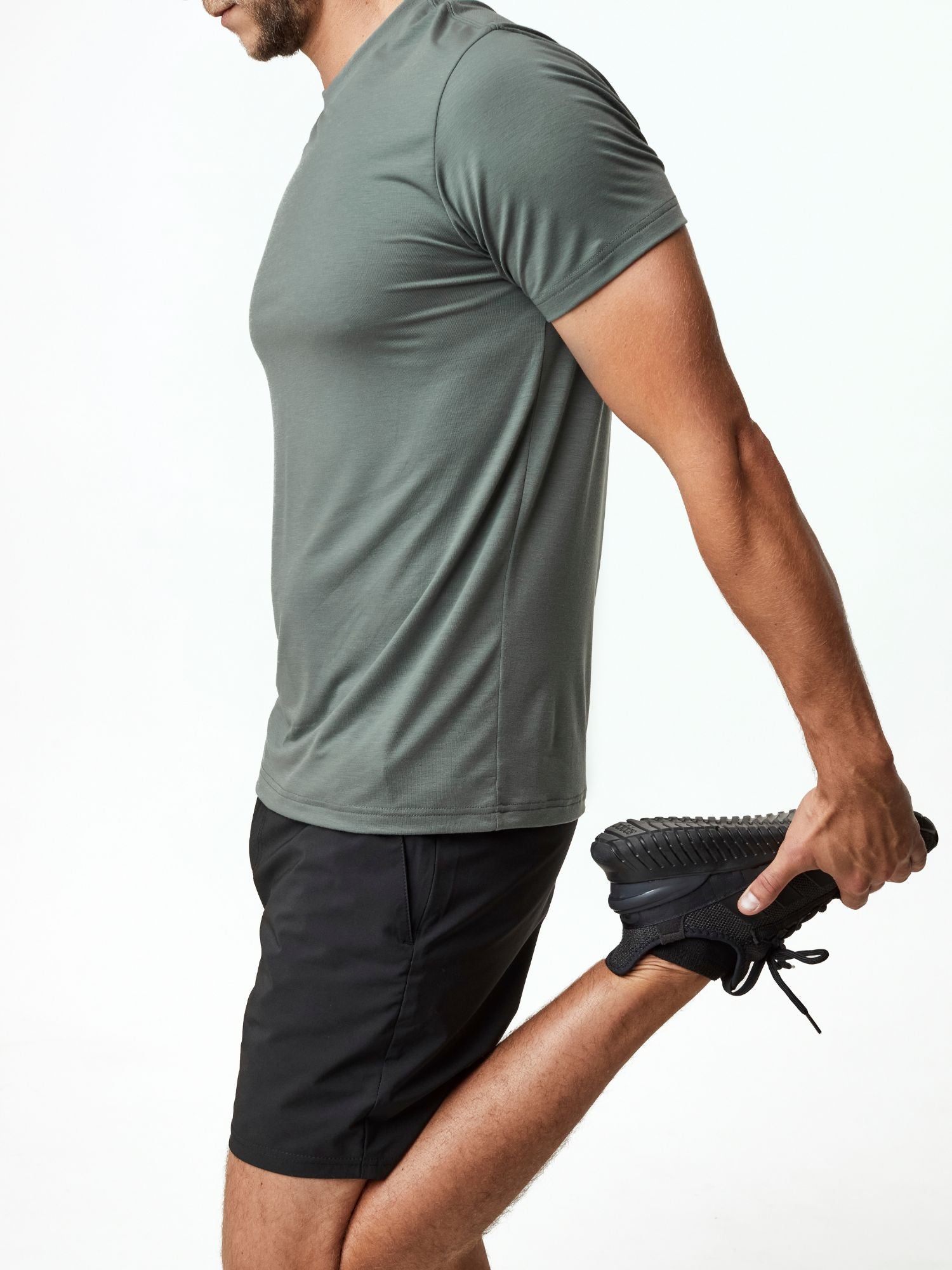 Mercury Green Performance Crew Socks - Moisture-Wicking, Breathable & Comfortable for Running, Hiking & Outdoor Activities