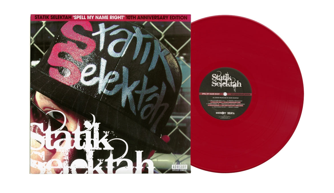 Spell My Name Right 10th Anniversary Edition - Limited 2xLP Red Vinyl Record | Perfect for Music Collectors & Anniversary Gifts