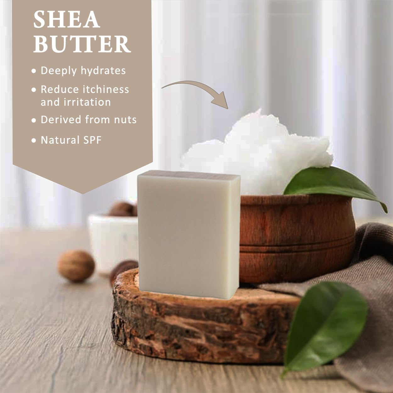 French Pear Scented Soap Bars - 12 Pack, Shea Butter Enriched for Moisturizing Skin | Bath & Body Care