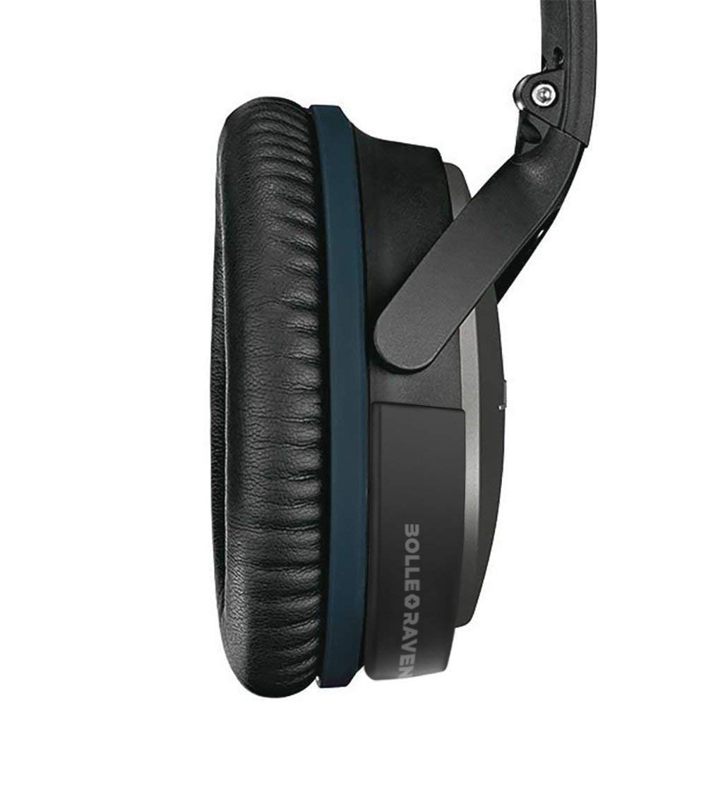 Bolle&Raven Wireless Bluetooth Adapter for Bose QuietComfort 25 Headphones (QC25) - Bluetooth 5.0 Receiver with Built-in Mic, Hi-Fi Audio, 10-Hour Battery - Perfect for Travel, Work & Home Use (Black)