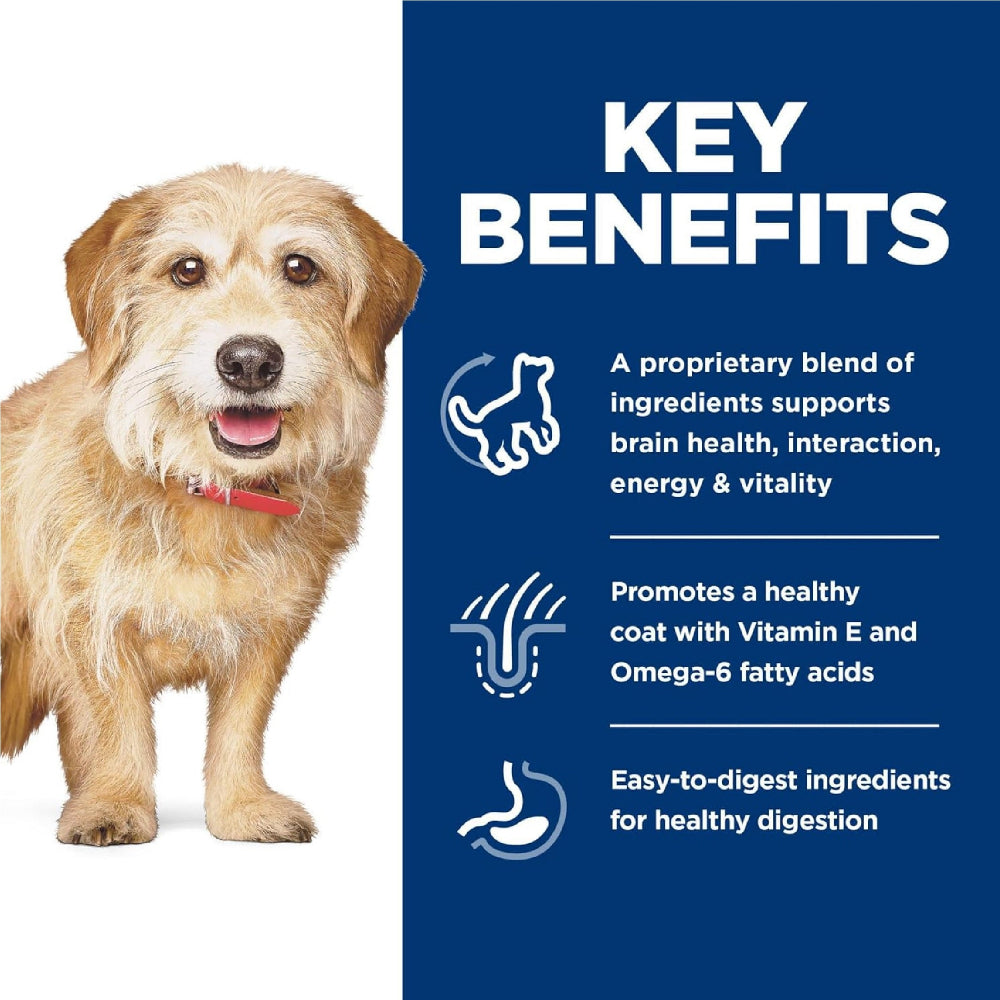 Science Diet Senior Vitality Small & Mini Chicken & Brown Rice Recipe Dry Dog Food for Adult Dogs 7+ Years - Supports Joint Health & Energy for Small Breed Senior Dogs - Perfect for Daily Meals & Active Lifestyles