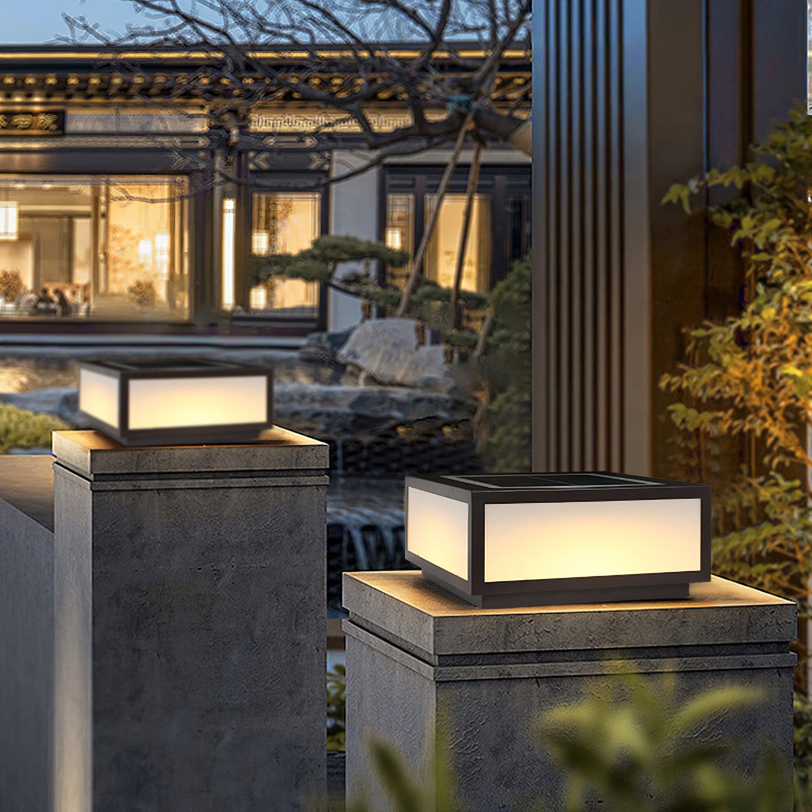 Anvia Outdoor Post Light - Durable Waterproof LED Exterior Light for Patio, Garden, Pathway - Perfect for Home, Yard & Landscape Lighting