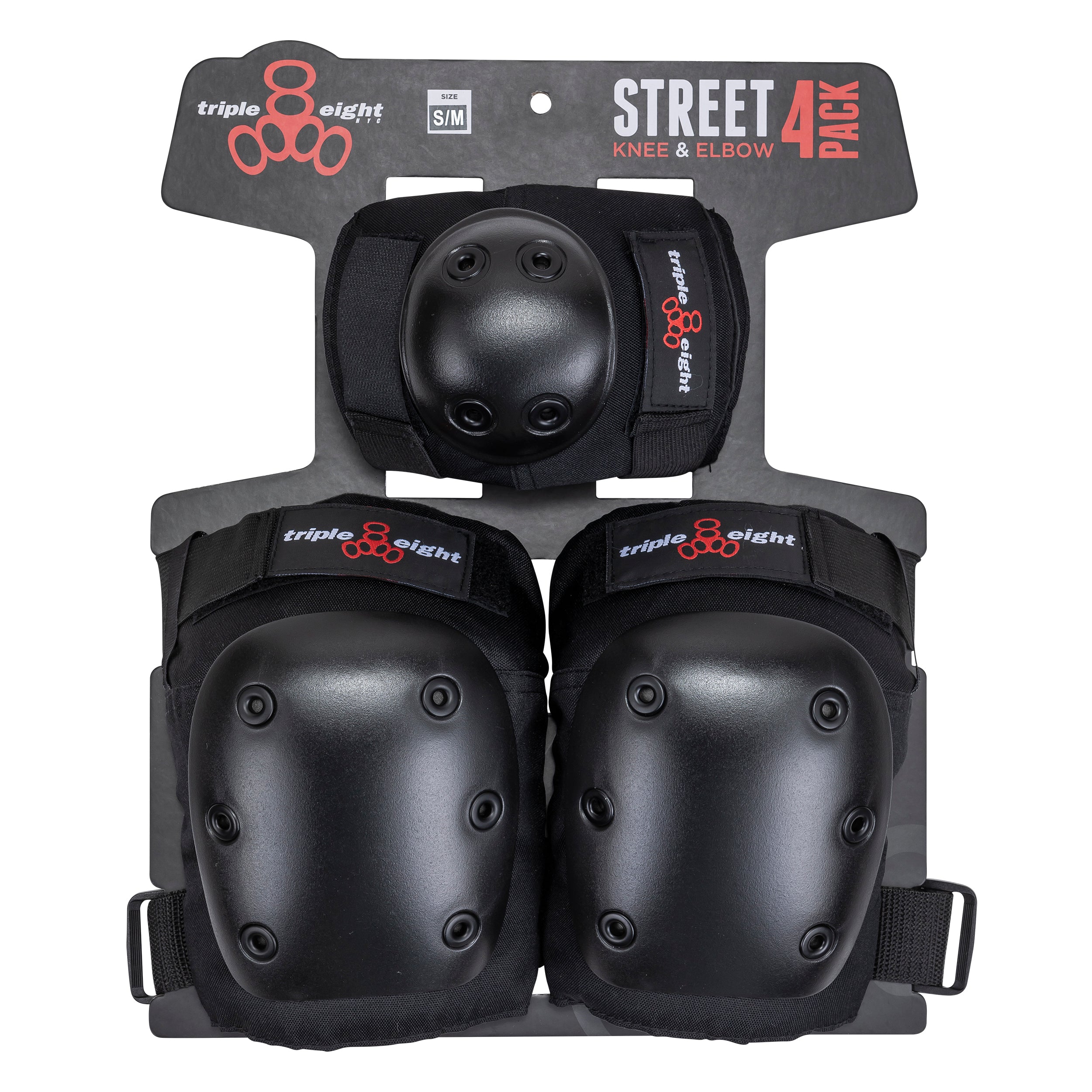 4 Pack Knee and Elbow Pads Set for Adults - Protective Gear for Skateboarding, Cycling, Roller Skating & Sports - Adjustable Straps & Breathable Design