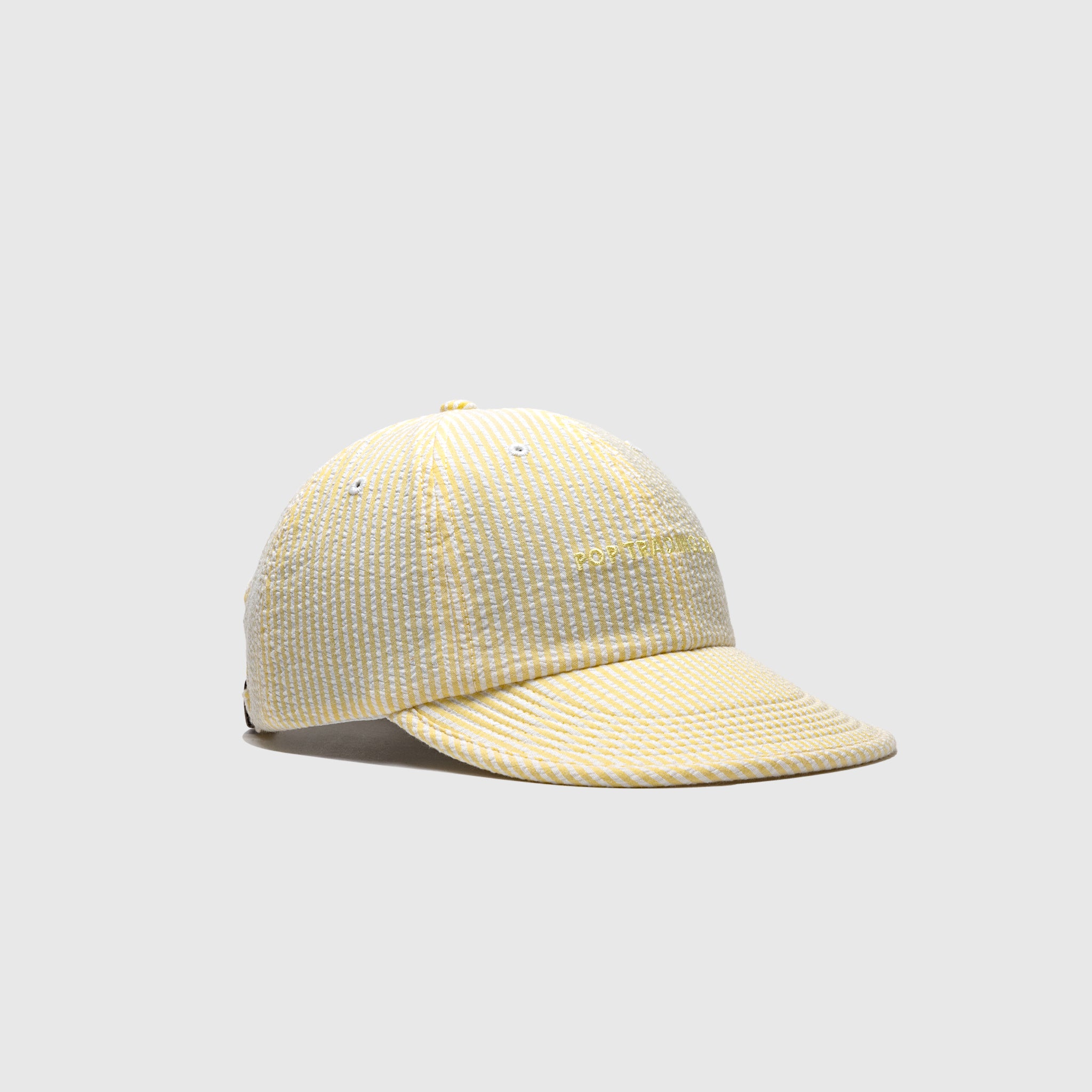 FlexFoam Seersucker Six-Panel Hat - Lightweight & Breathable Summer Cap for Men & Women - Perfect for Outdoor Activities, Sports, and Beach Vacations