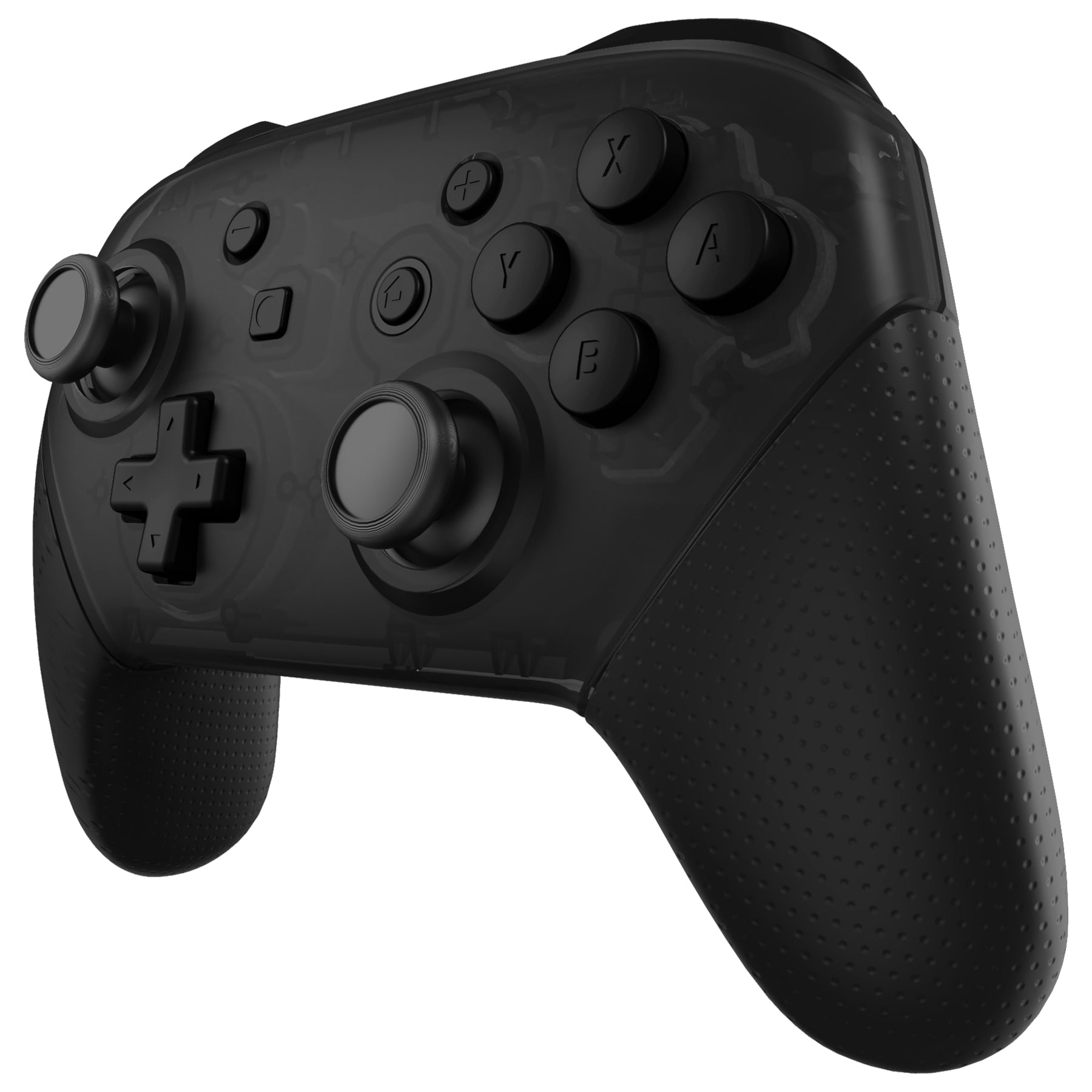 eXtremeRate DIY Replacement Full Set Buttons for Nintendo Switch Pro Controller - Black (KRP312) | Customize Your Gaming Experience | Perfect for Switch Pro Controller Repair & Modding