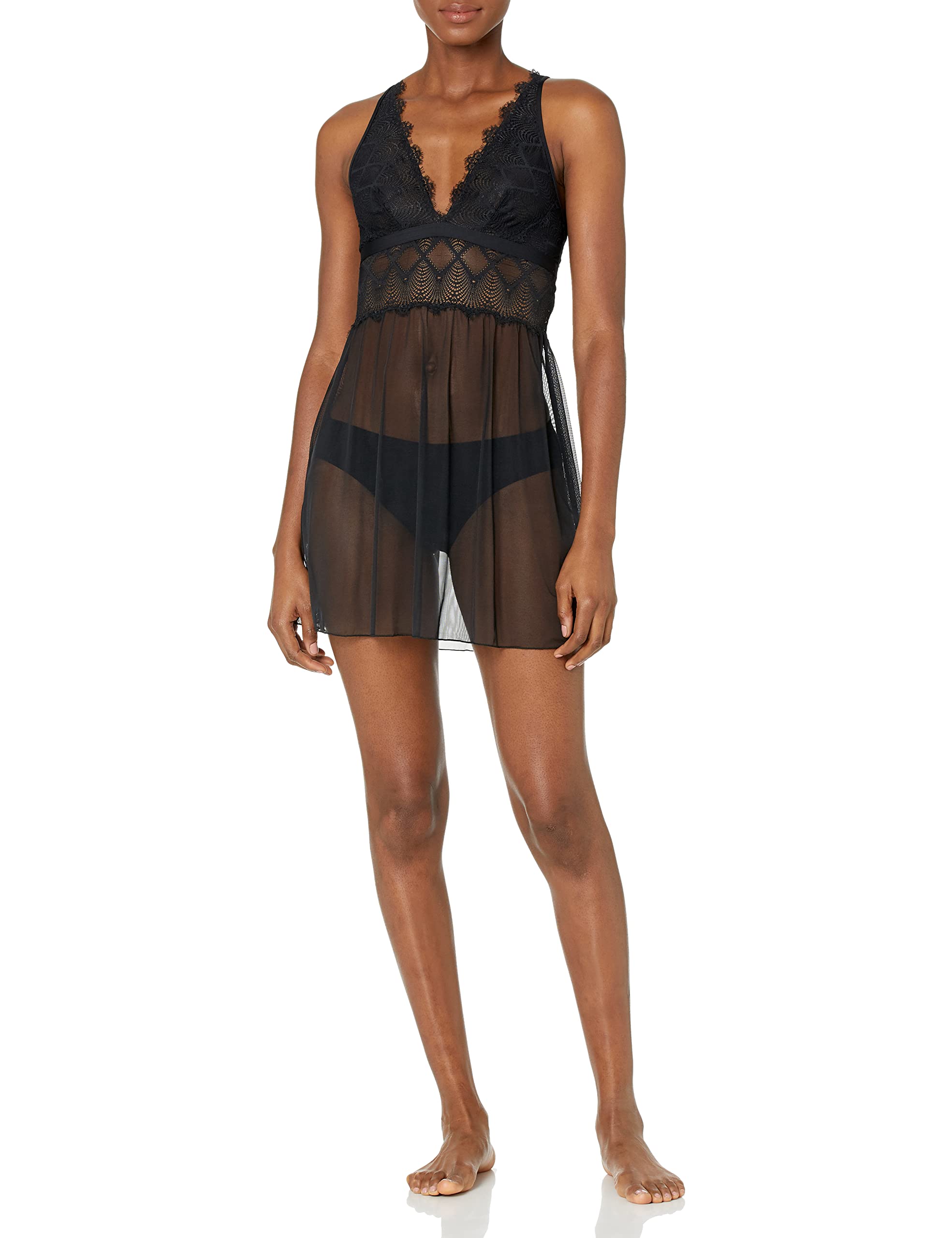 Cosabella Women's Allure Babydoll Lace Chemise - Sexy Lingerie for Special Occasions & Romantic Nights