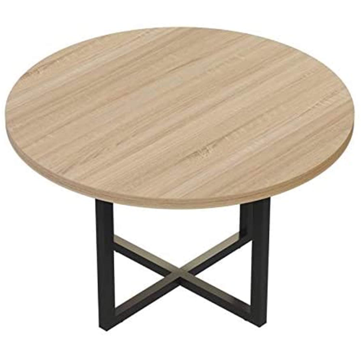 Safco Mirella 42-inch Conference Table with Base - Modern Office Furniture for Meetings & Collaborative Workspaces