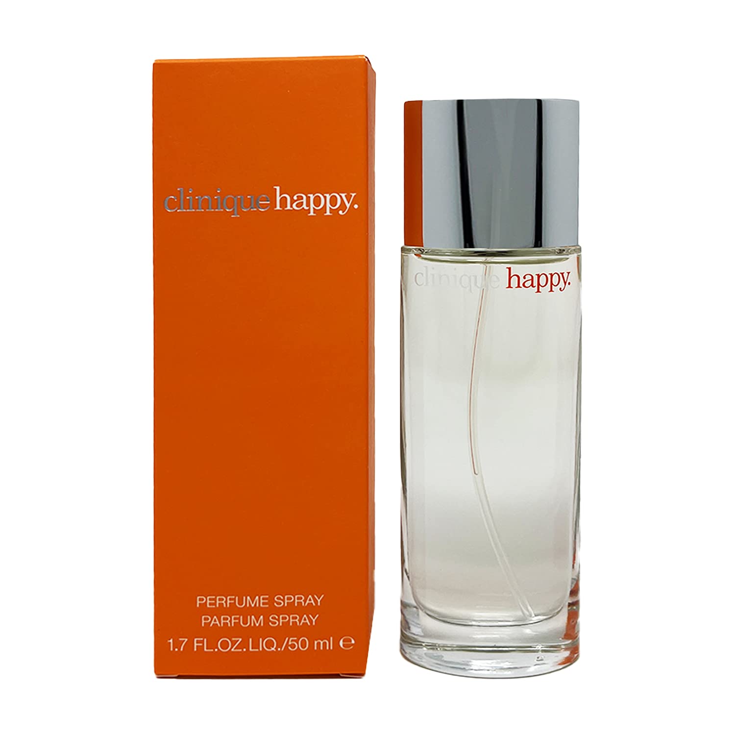 Clinique Happy Perfume for Women - 50ml Eau de Parfum Spray | Floral Citrus Fragrance for Daytime & Special Occasions