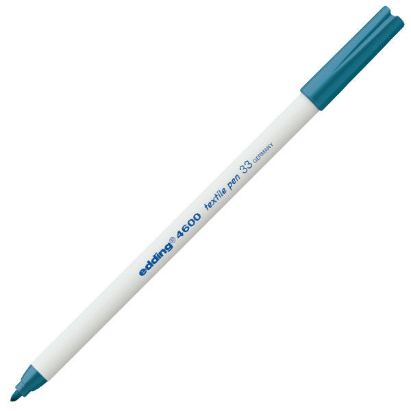 edding 4600 Bullet Tip Fabric Marker Pen - Permanent Textile Marker for Clothing, Shoes & DIY Crafts - Ideal for Fabric Painting, Custom T-Shirts & Home Decor Projects