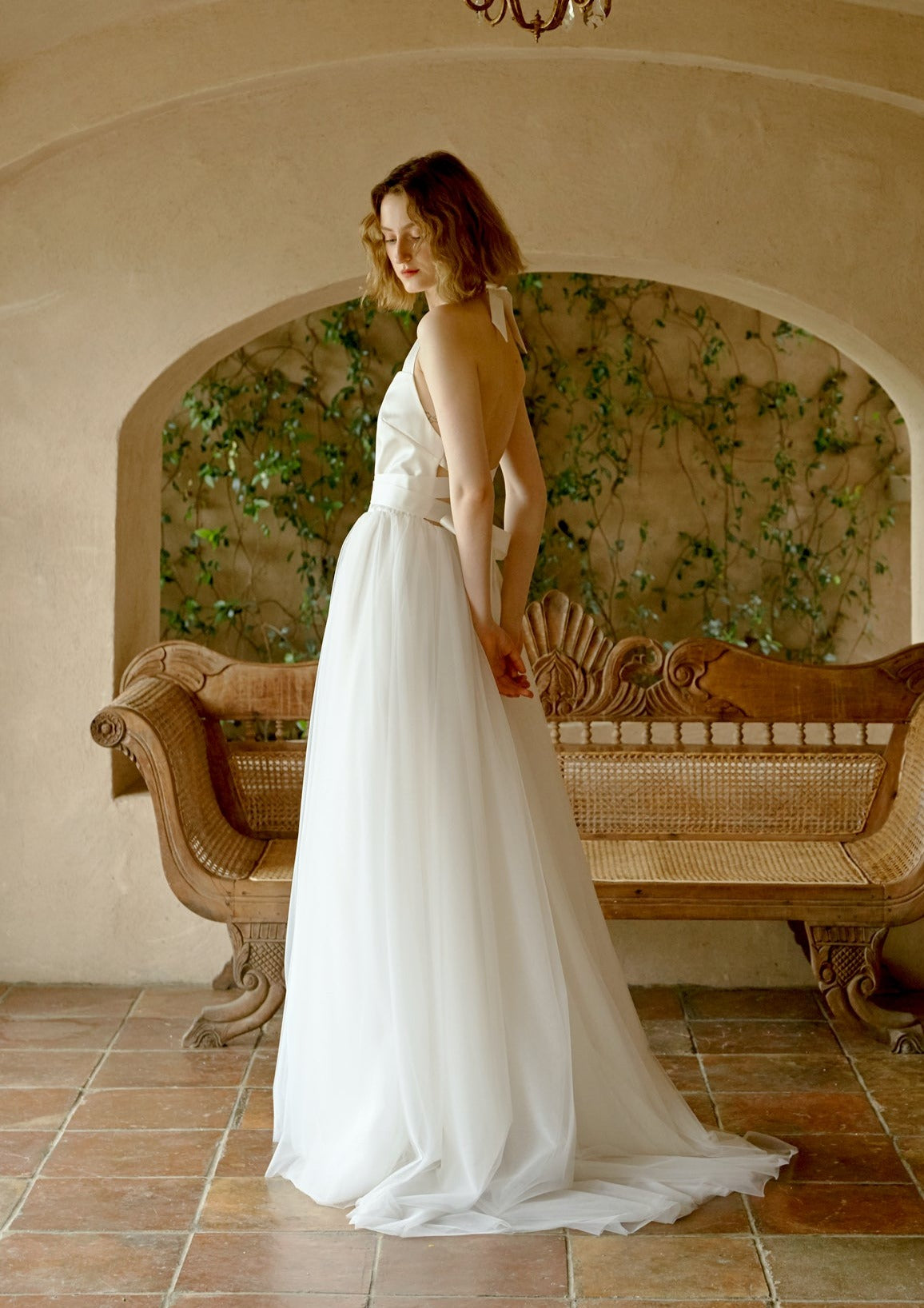 Custom Wedding Gown | Handmade Bridal Dress for Bride - Perfect for Church Ceremony, Beach Wedding & Formal Reception