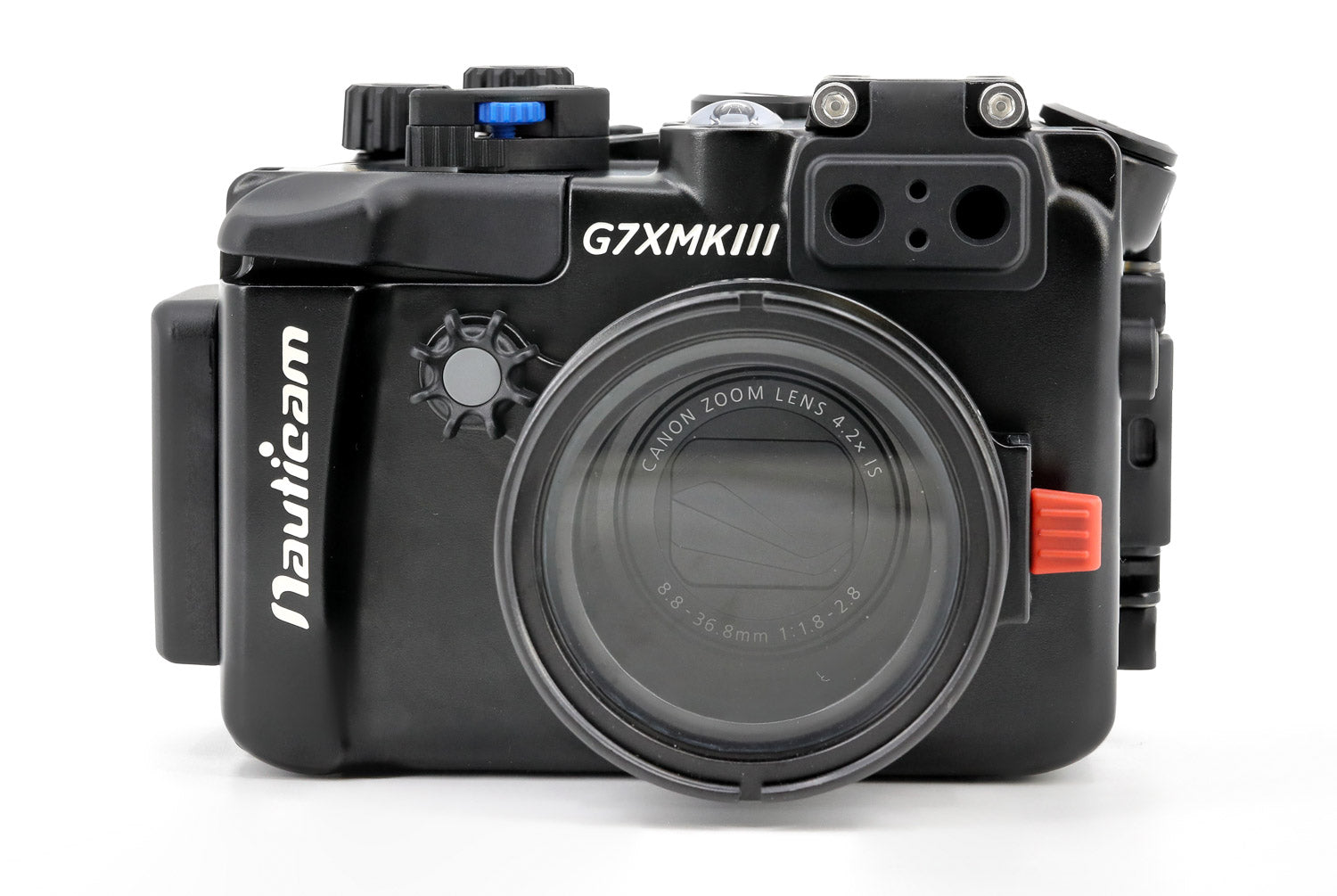 Waterproof Underwater Housing for Canon PowerShot G7X Mark III Camera - Professional Dive Case for Scuba Diving, Snorkeling & Beach Photography